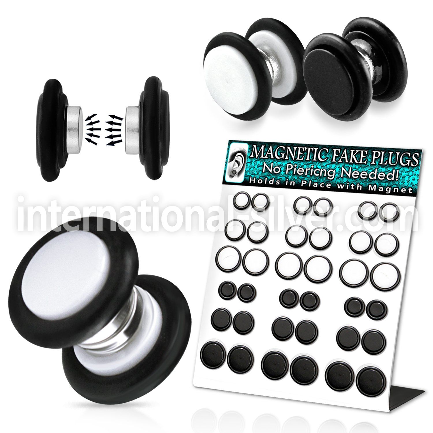 dmpvr1 cheaters  illusion plugs and tapers acrylic body jewelry belly button
