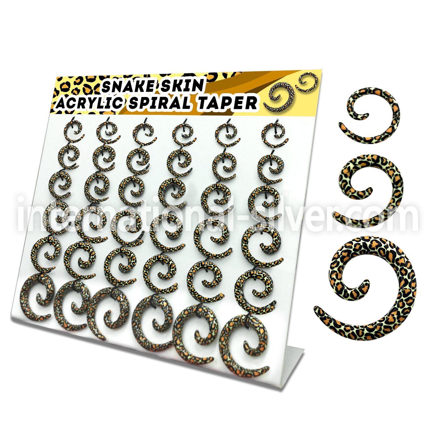 dmxp14 tapers acrylic body jewelry ear lobe