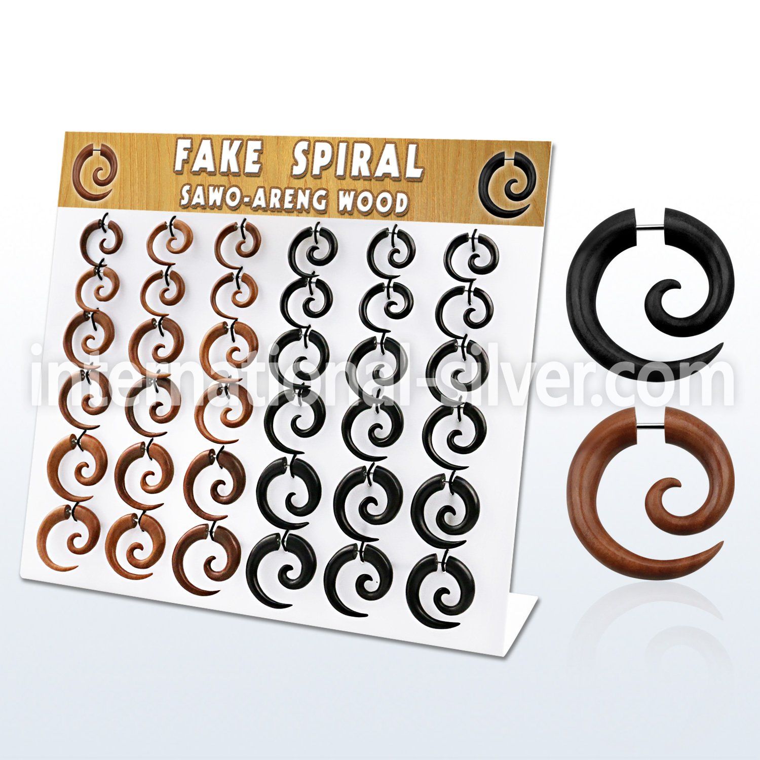 dmxp18 cheaters  illusion plugs and tapers organic body jewelry ear lobe