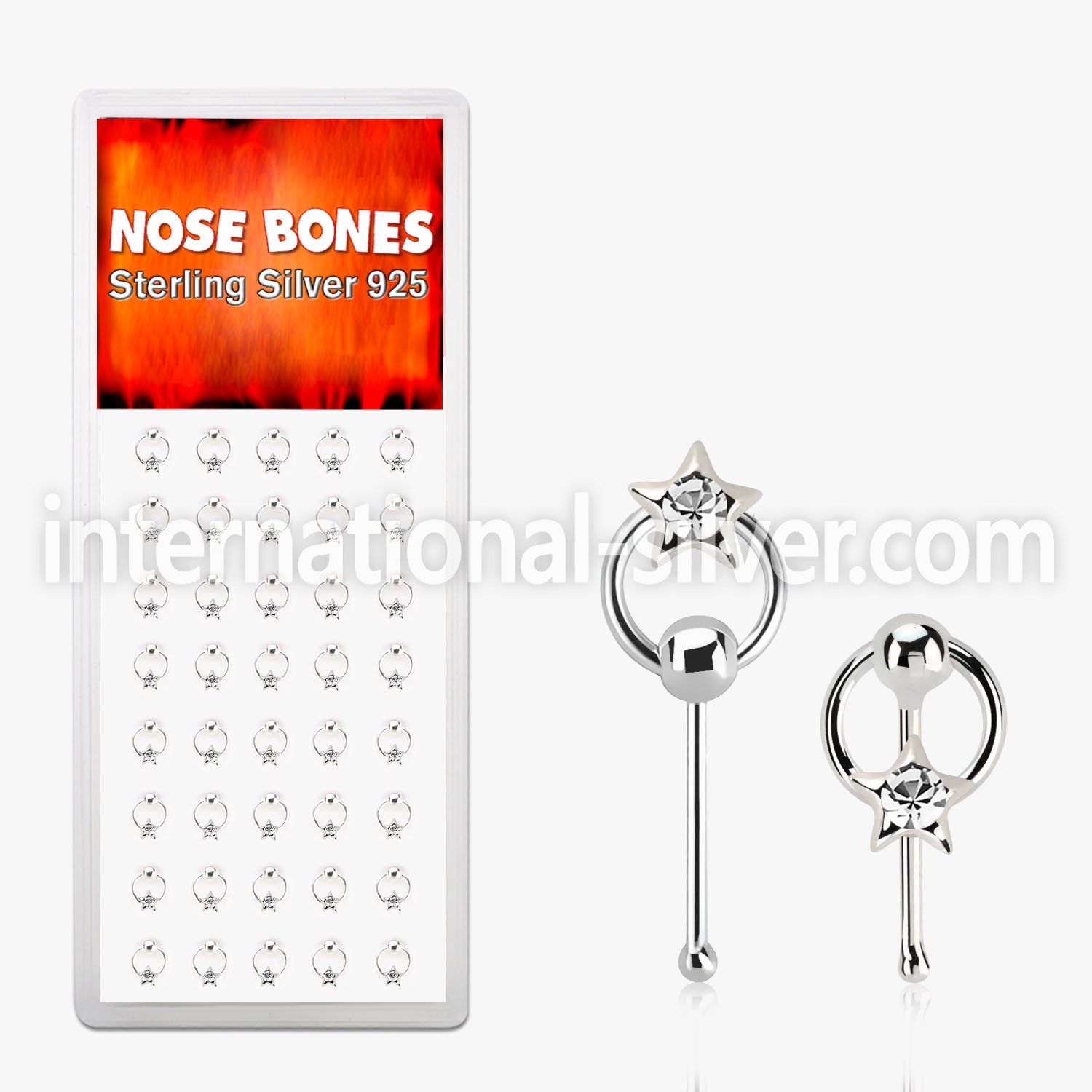 dnbrc3 nose bone silver 925 nose