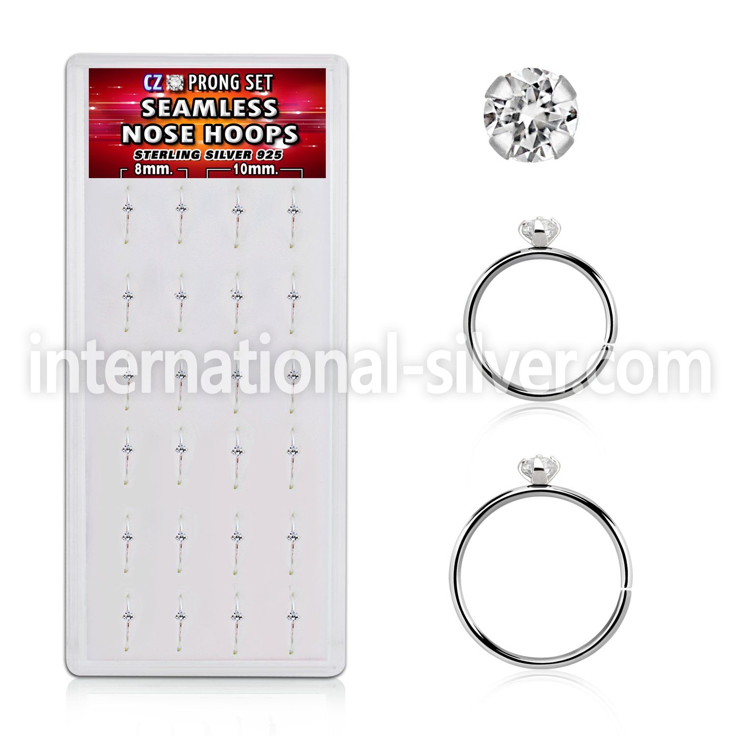 dnsm148  silver 925 nose