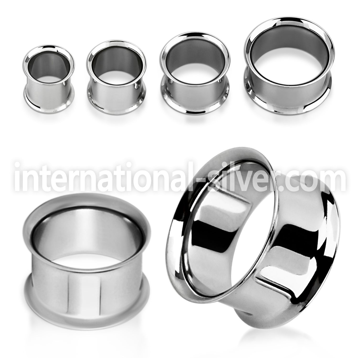 dpg tunnels gauges surgical steel 316l ear lobe