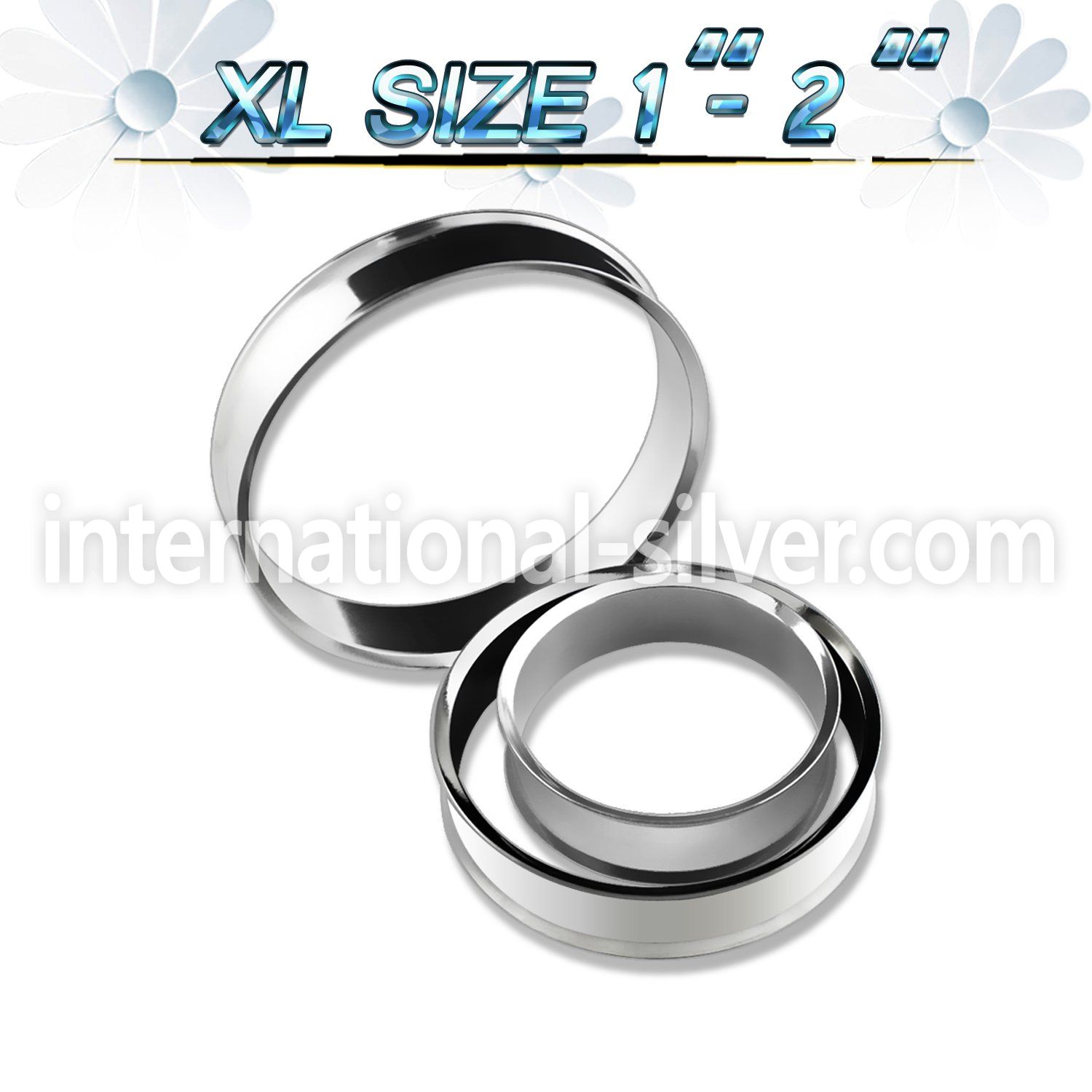 dpgxl tunnels gauges surgical steel 316l ear lobe