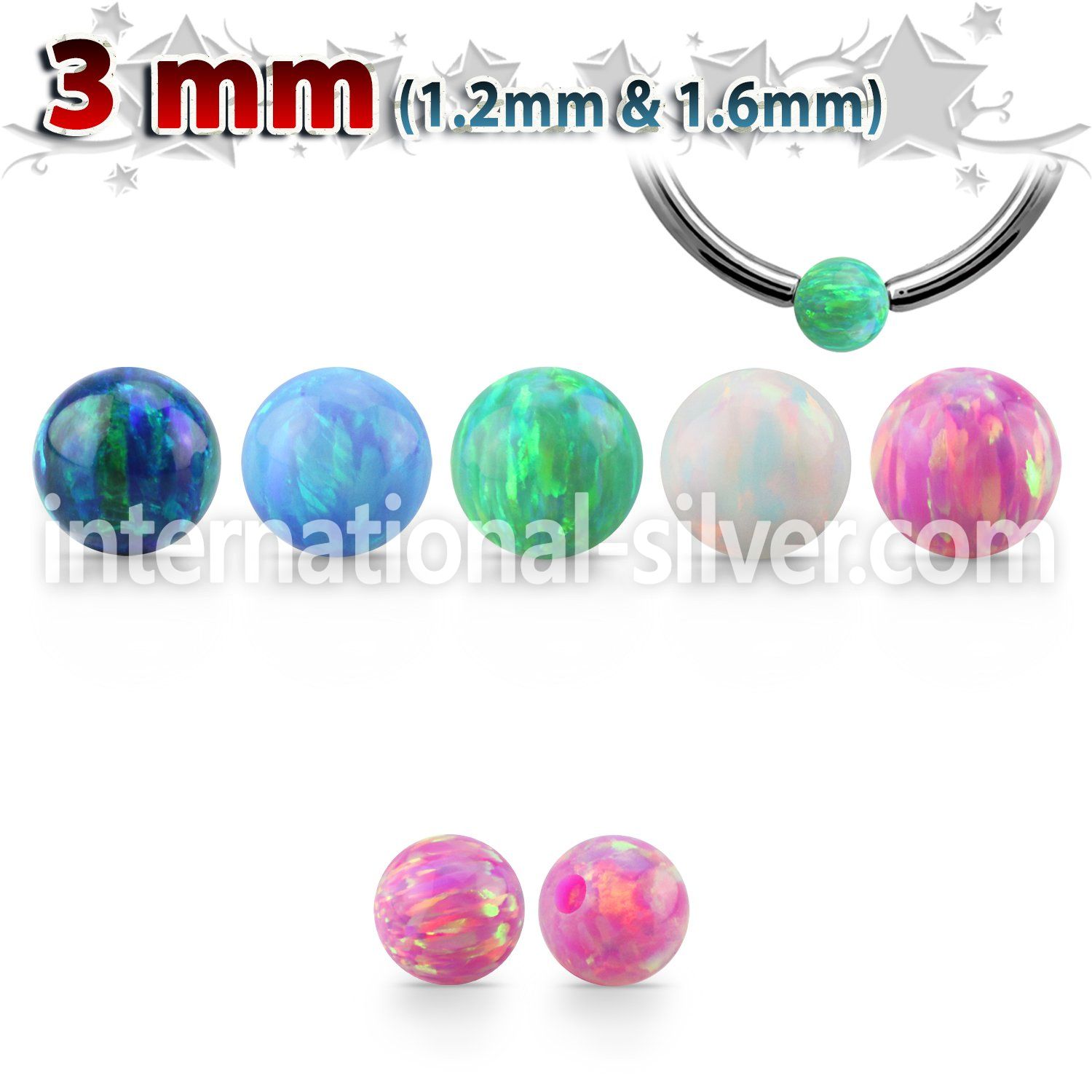 dpo3 loose body jewelry parts others 