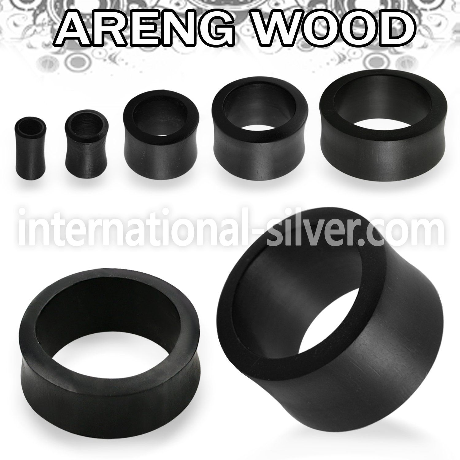 dpwk tunnels gauges organic body jewelry ear lobe