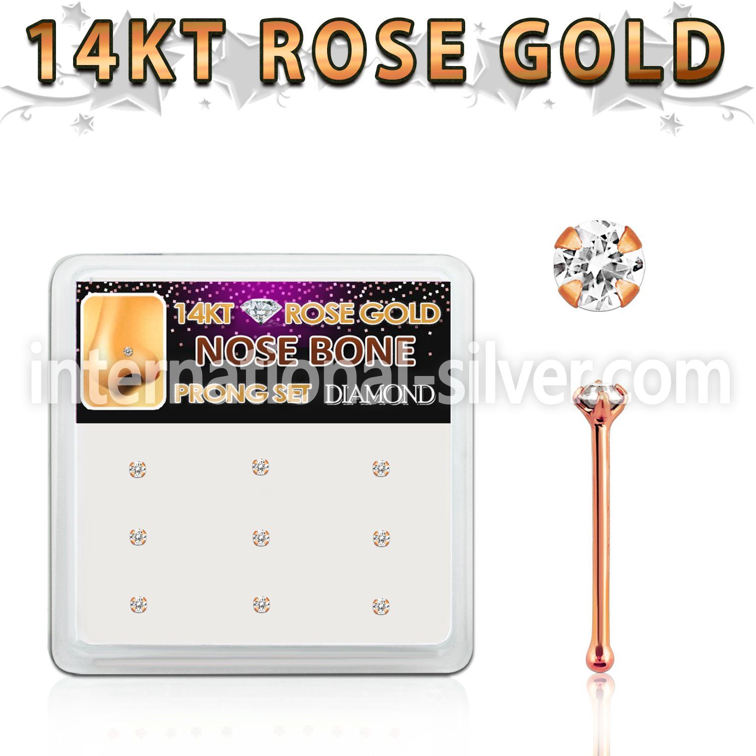 drnb15 nose bone gold nose