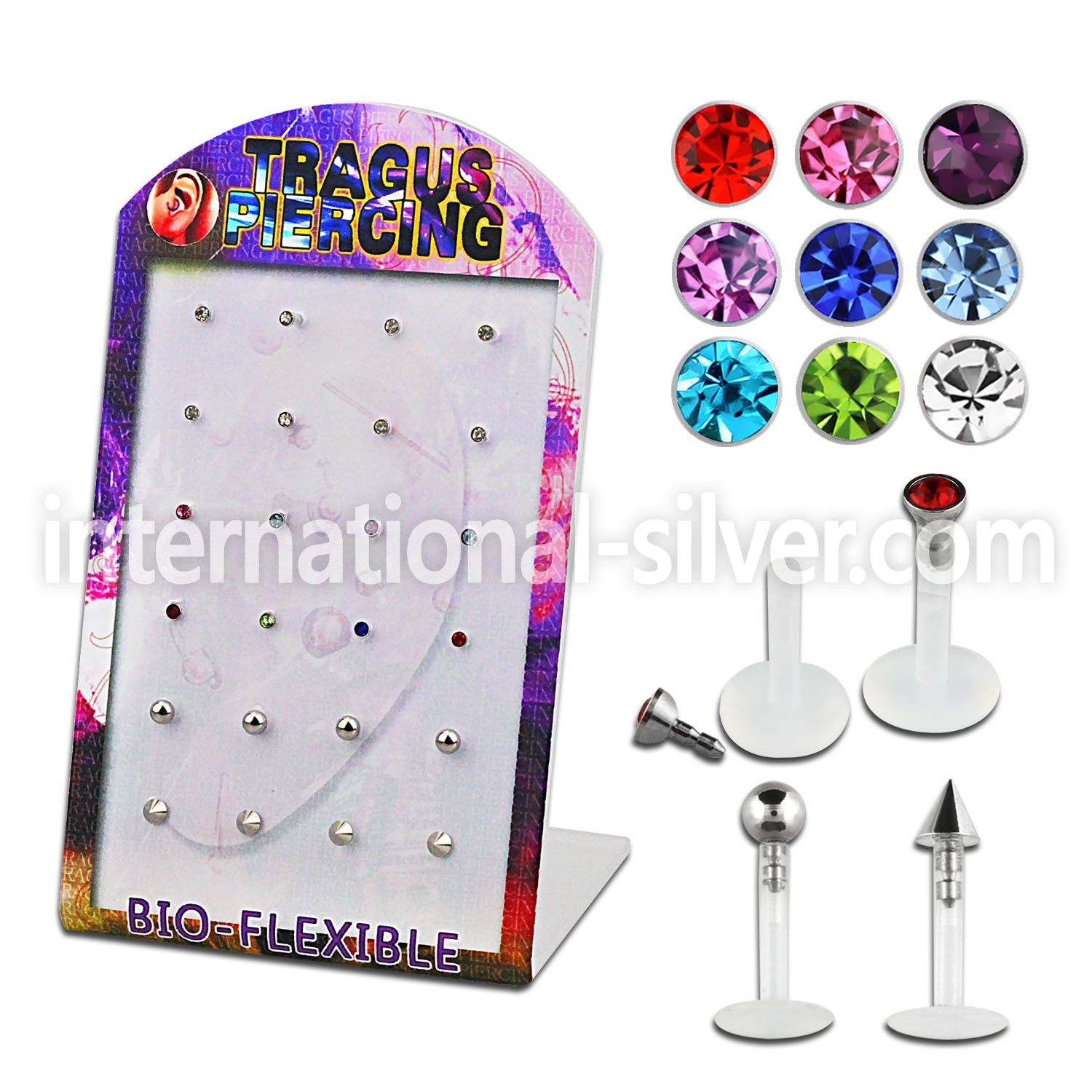 dtrg4 labrets lip rings bioflex ptfe tragus