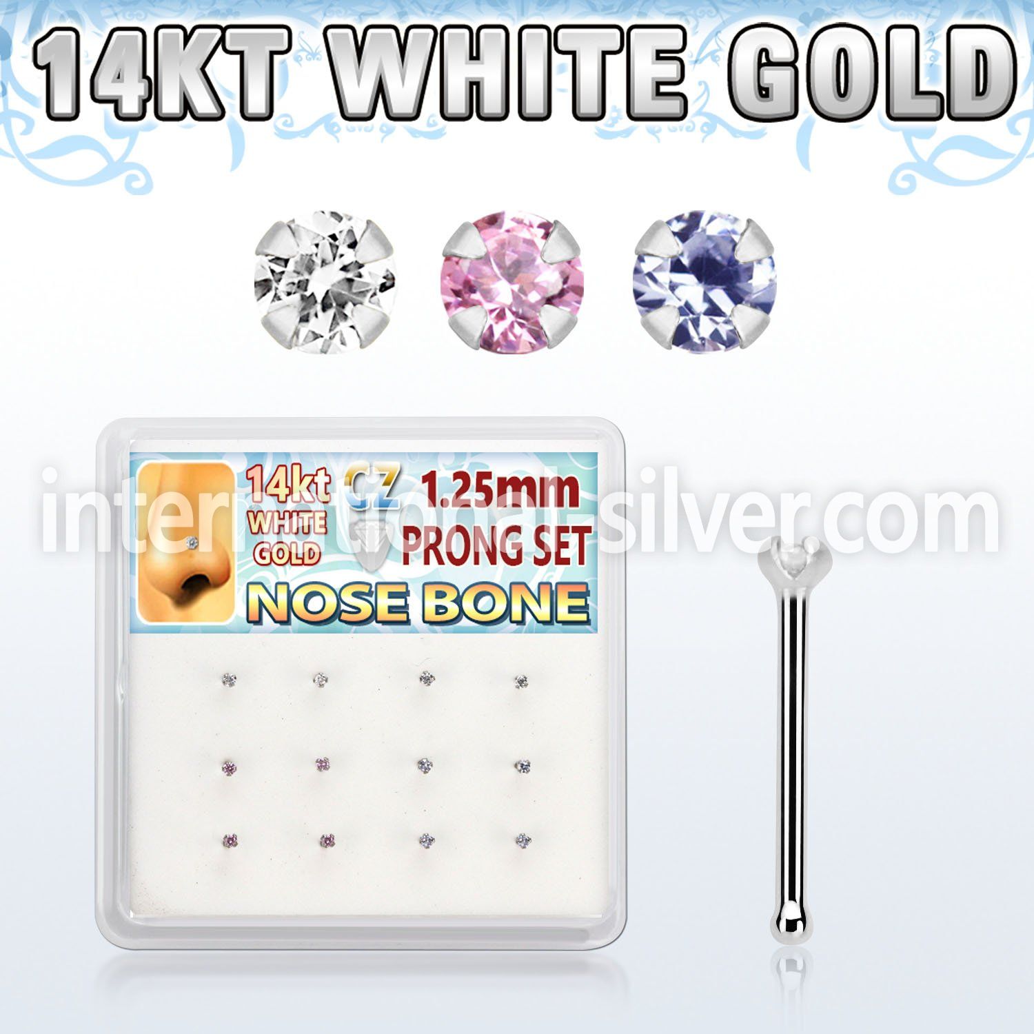 dwnb23 nose bone gold nose