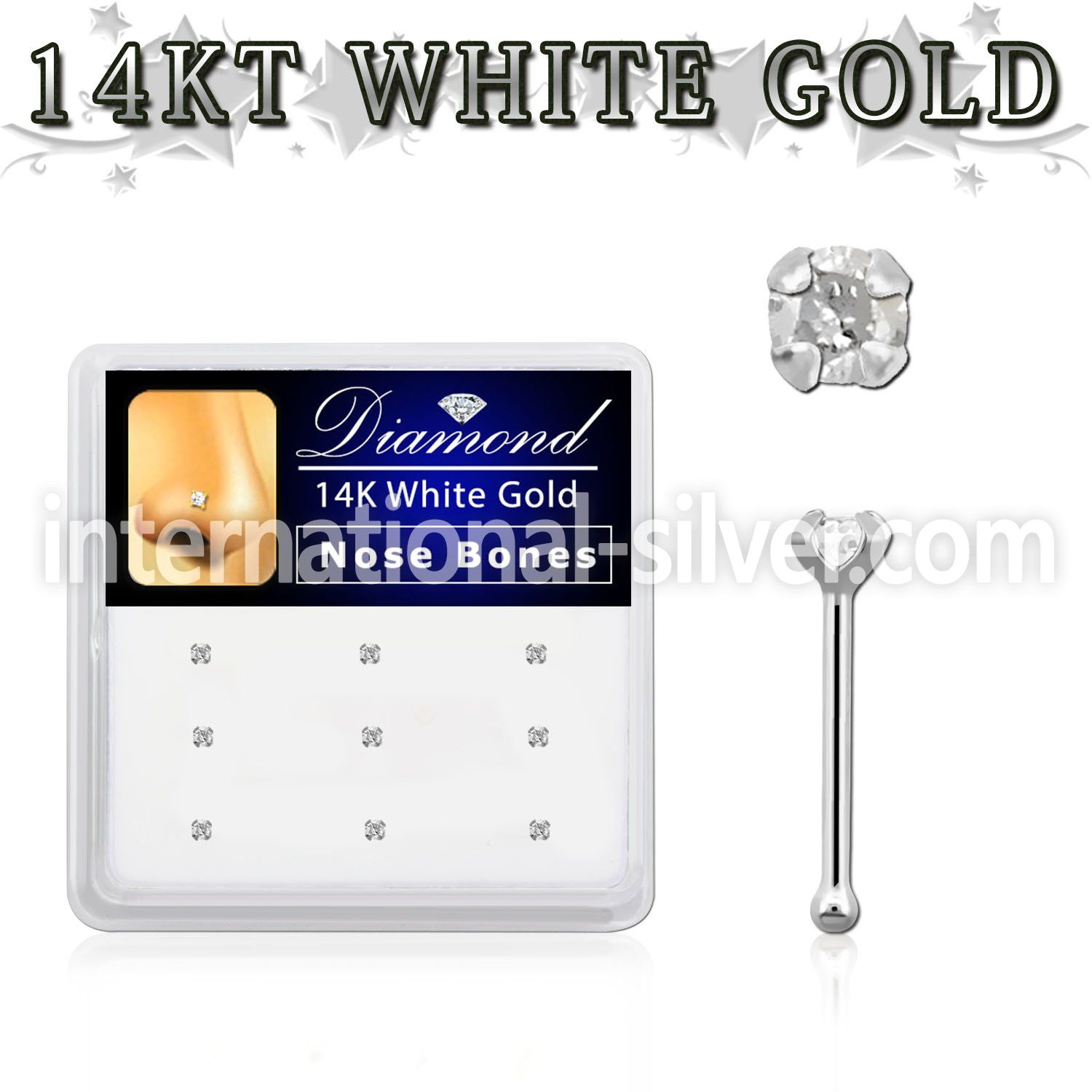 dwnb6 nose bone gold nose