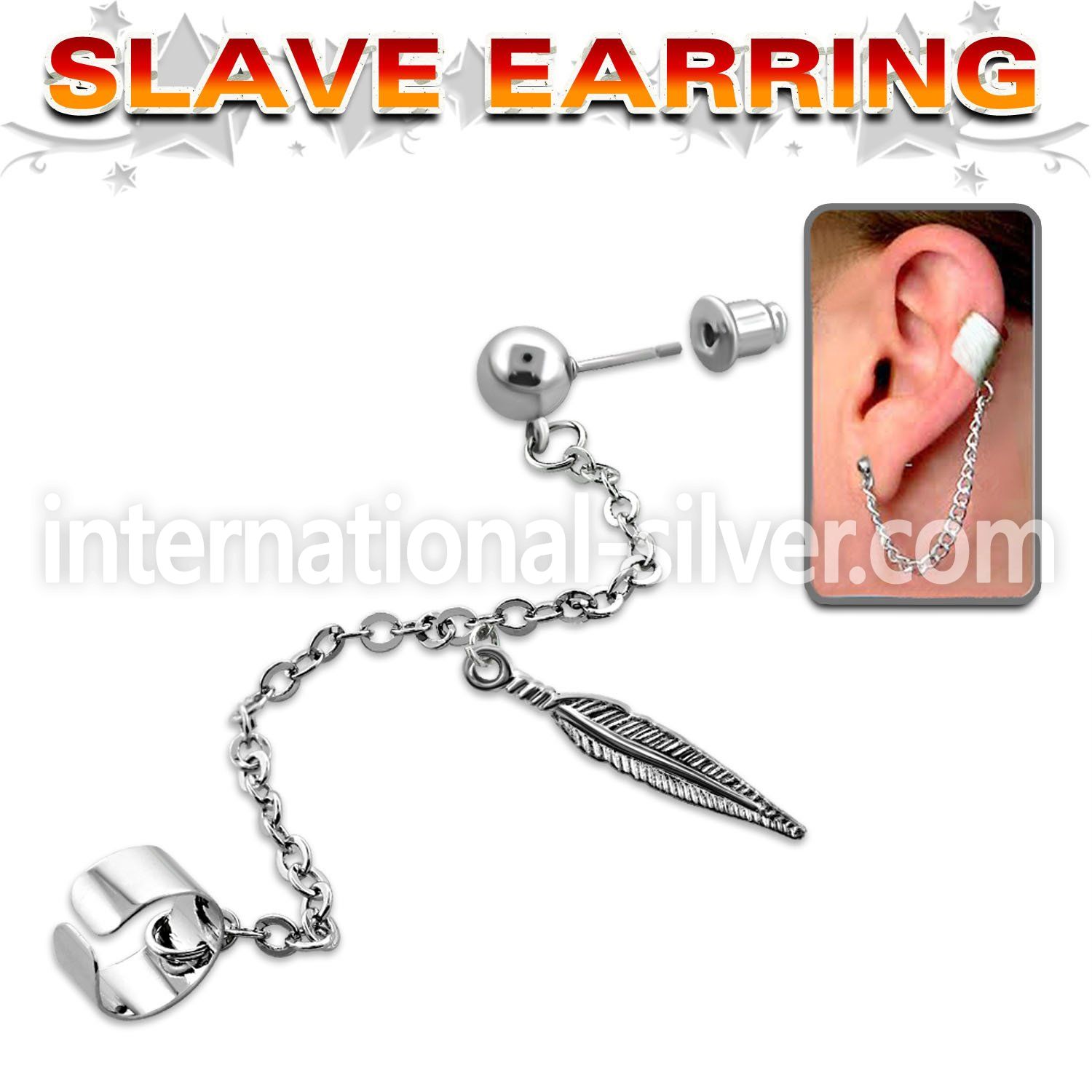 erdl12 fake illusion hoops stainless steel belly button