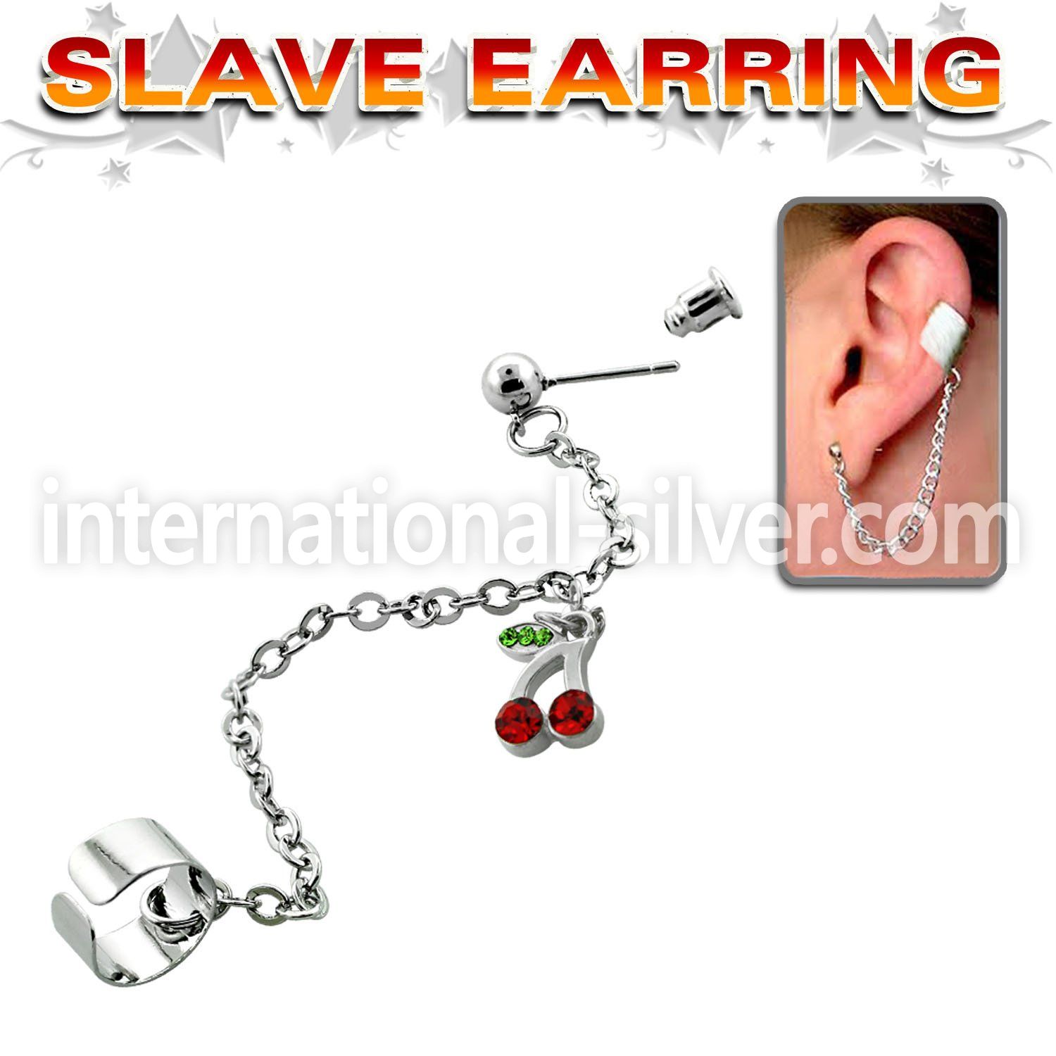 erdl2 fake illusion hoops surgical steel 316l belly button