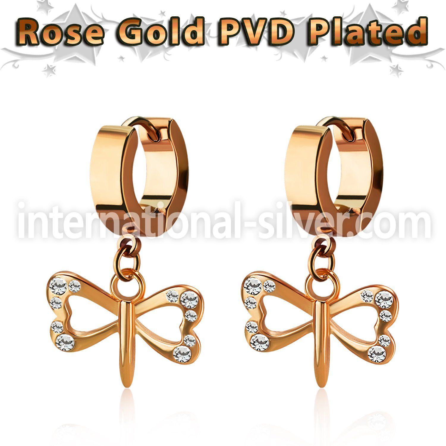 err761 stainless steel huggie piercing