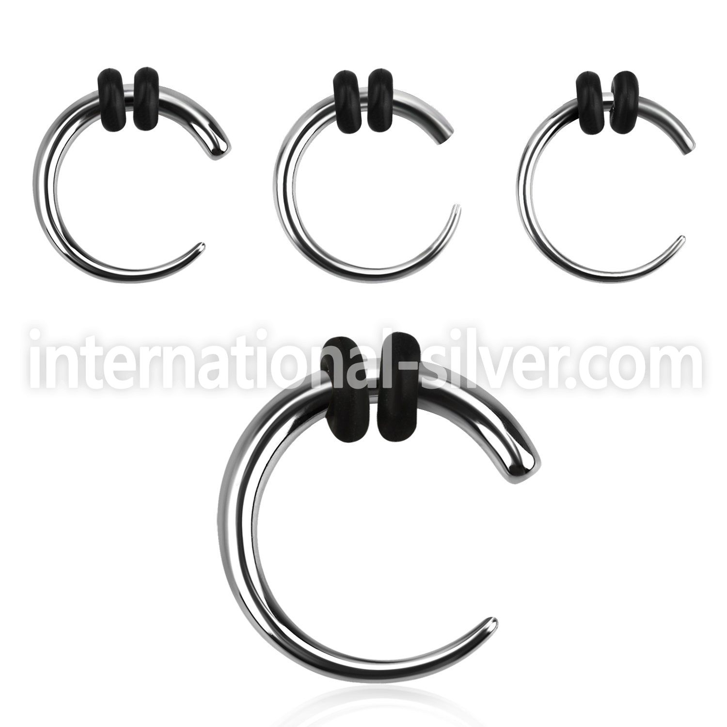 exsr tapers surgical steel 316l ear lobe