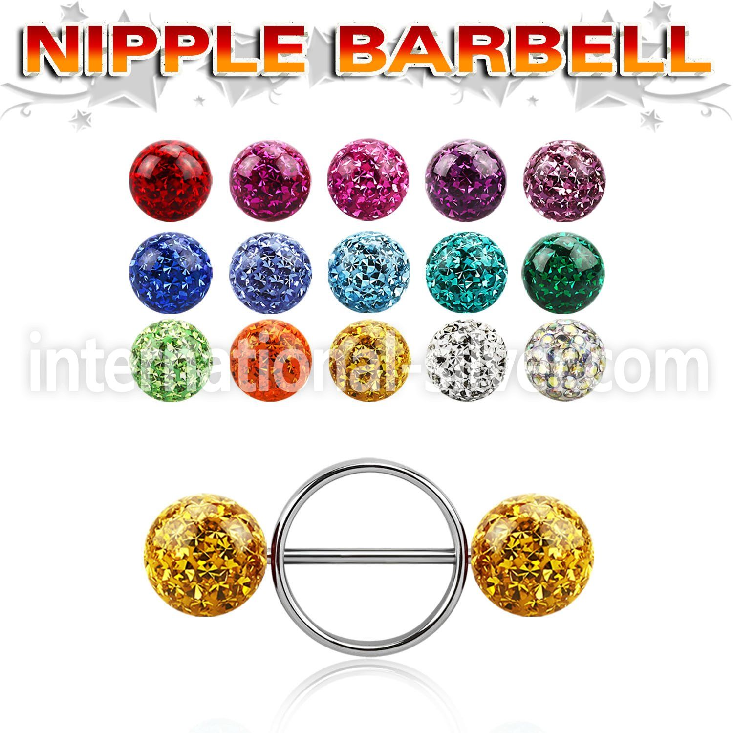 frnpe10 straight barbells surgical steel 316l nipple