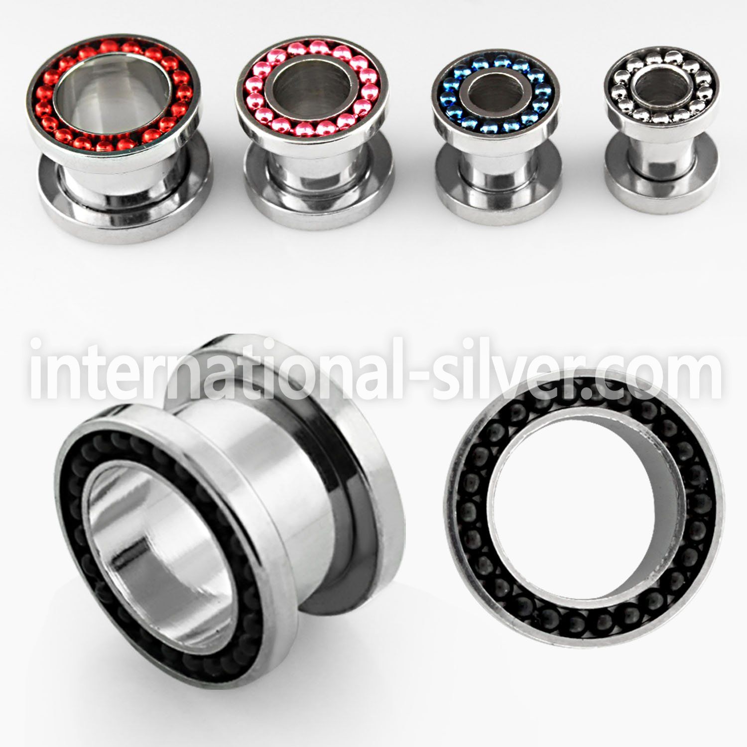 fsbdp tunnels gauges surgical steel 316l ear lobe