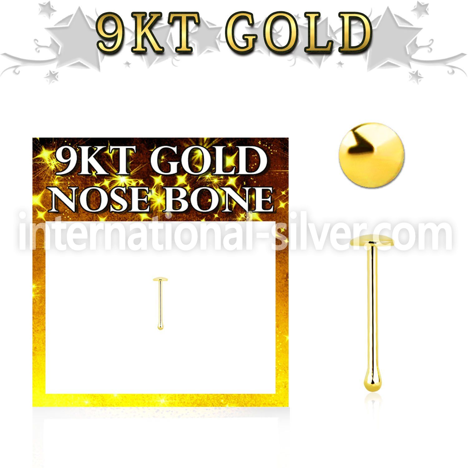 g9brd nose bone gold nose