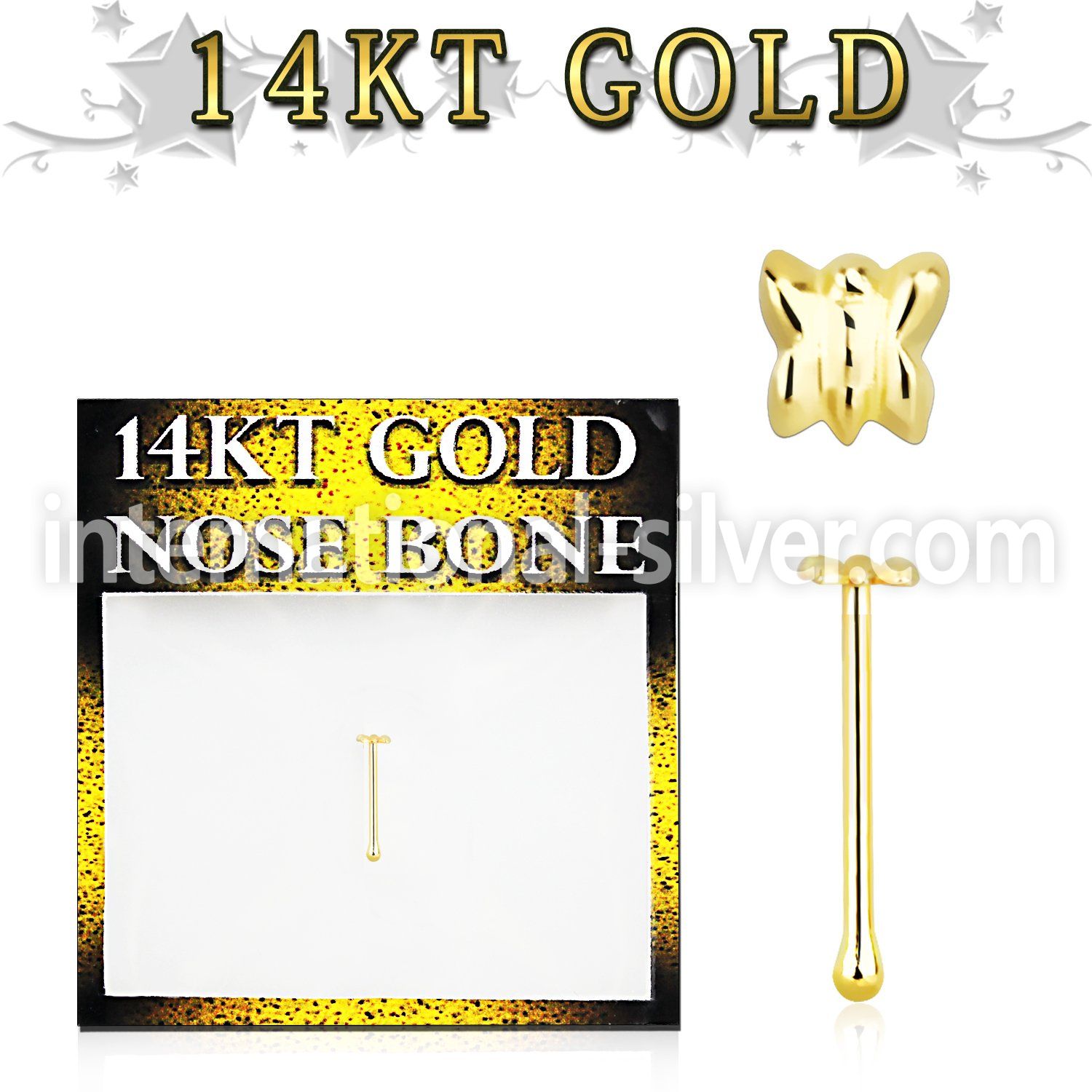 gbbt nose bone gold nose