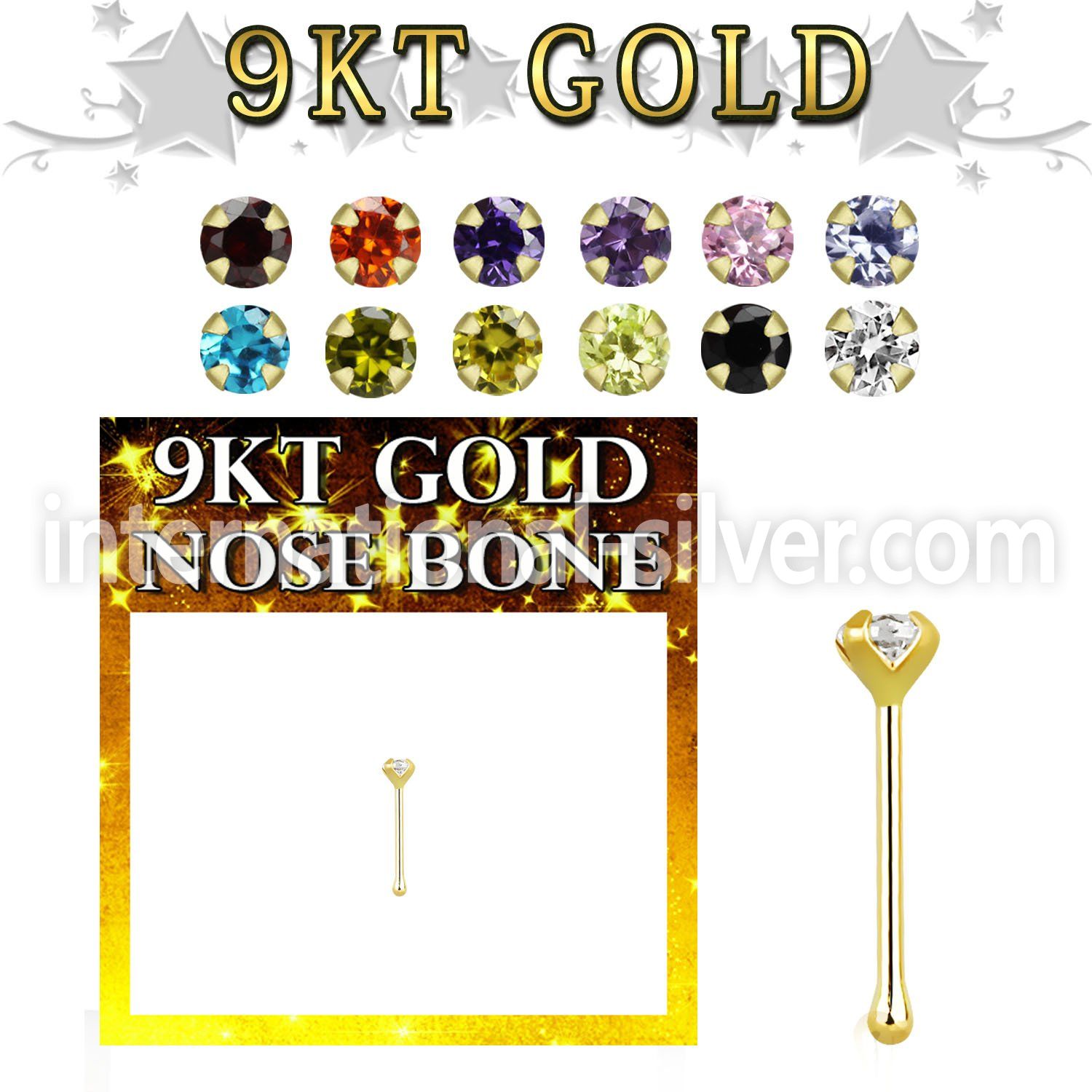 gbz2m9 nose bone gold nose