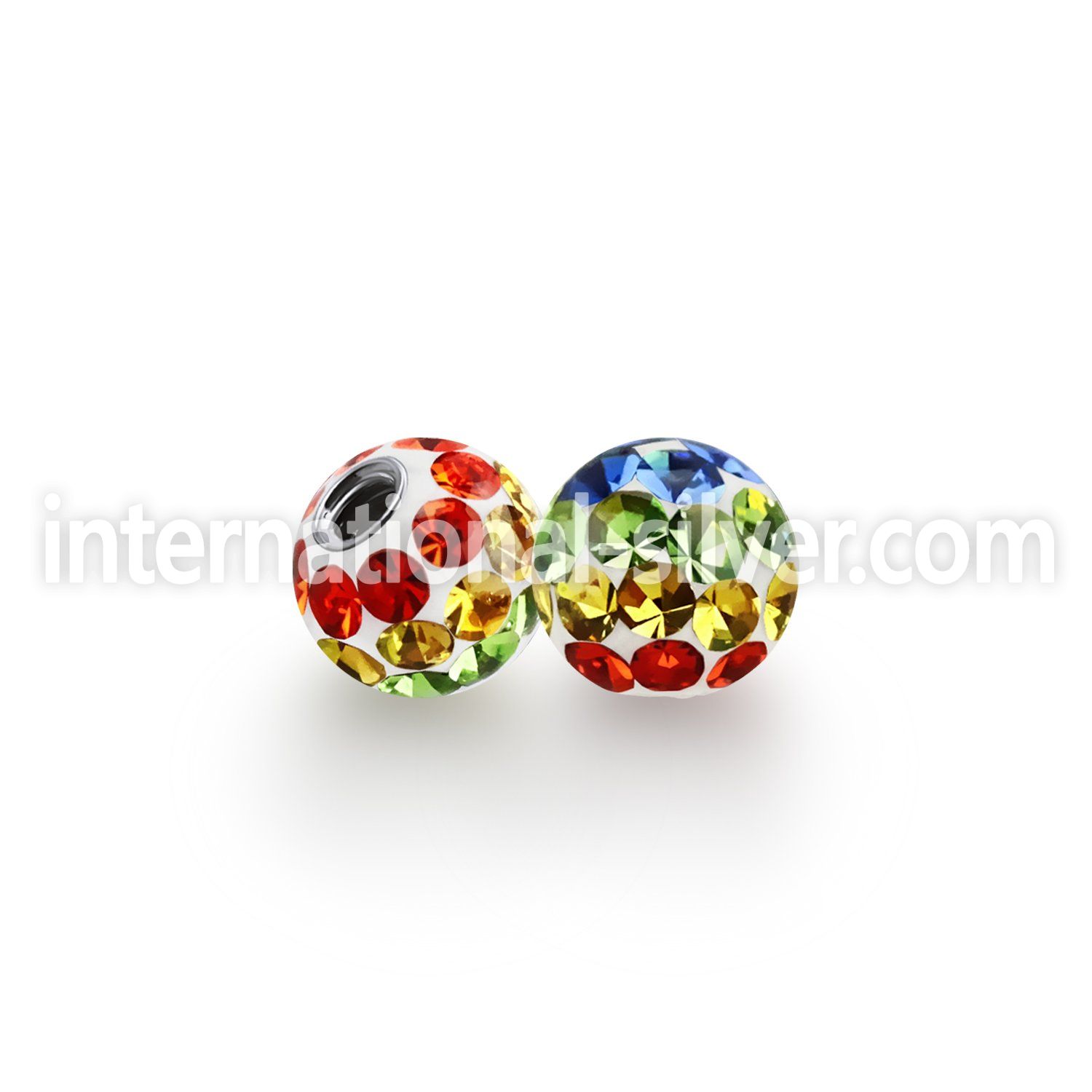 gmfr6 loose body jewelry parts surgical steel 316l 