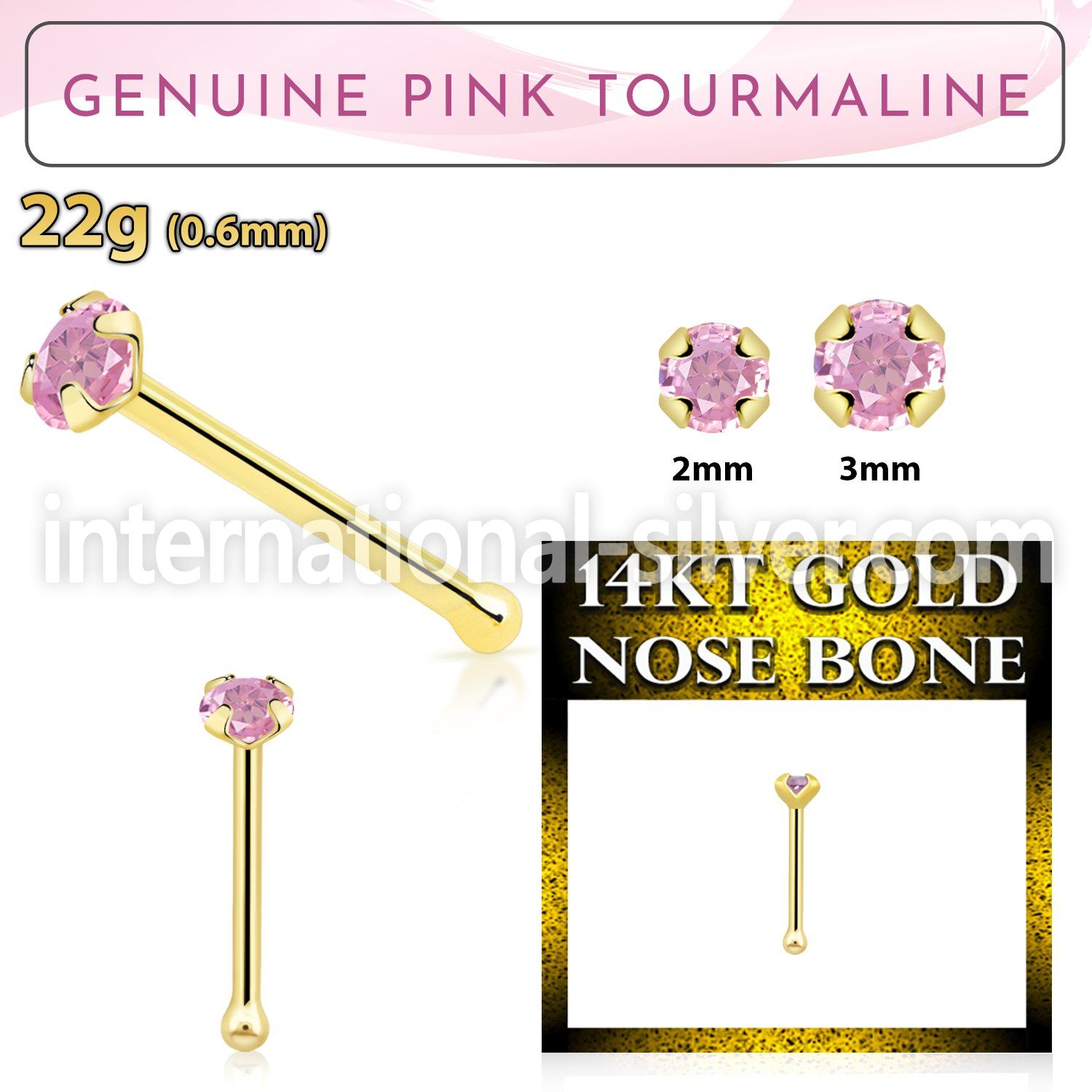 gnbge3 nose bone gold nose