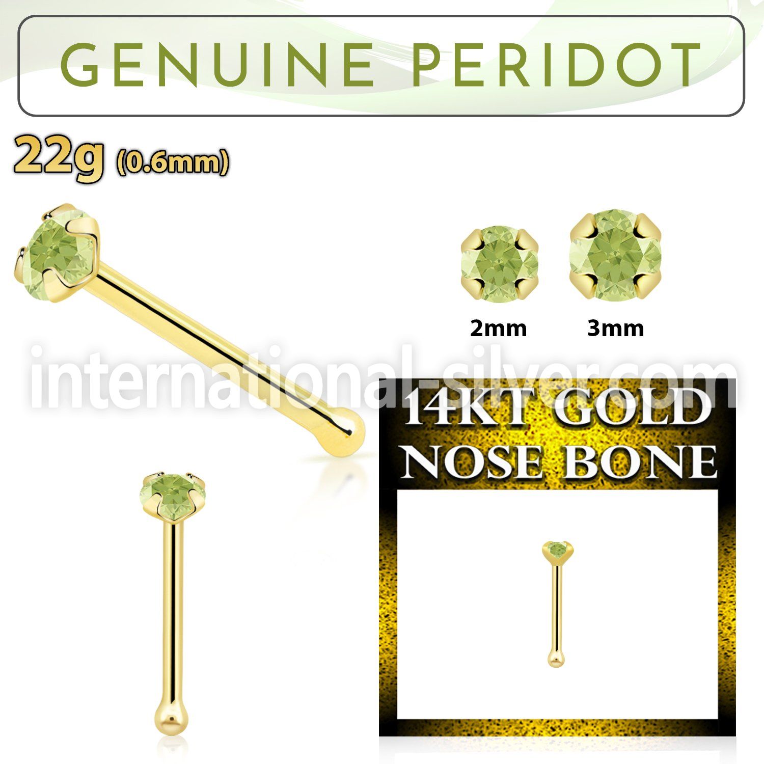 gnbge4 nose bone gold nose