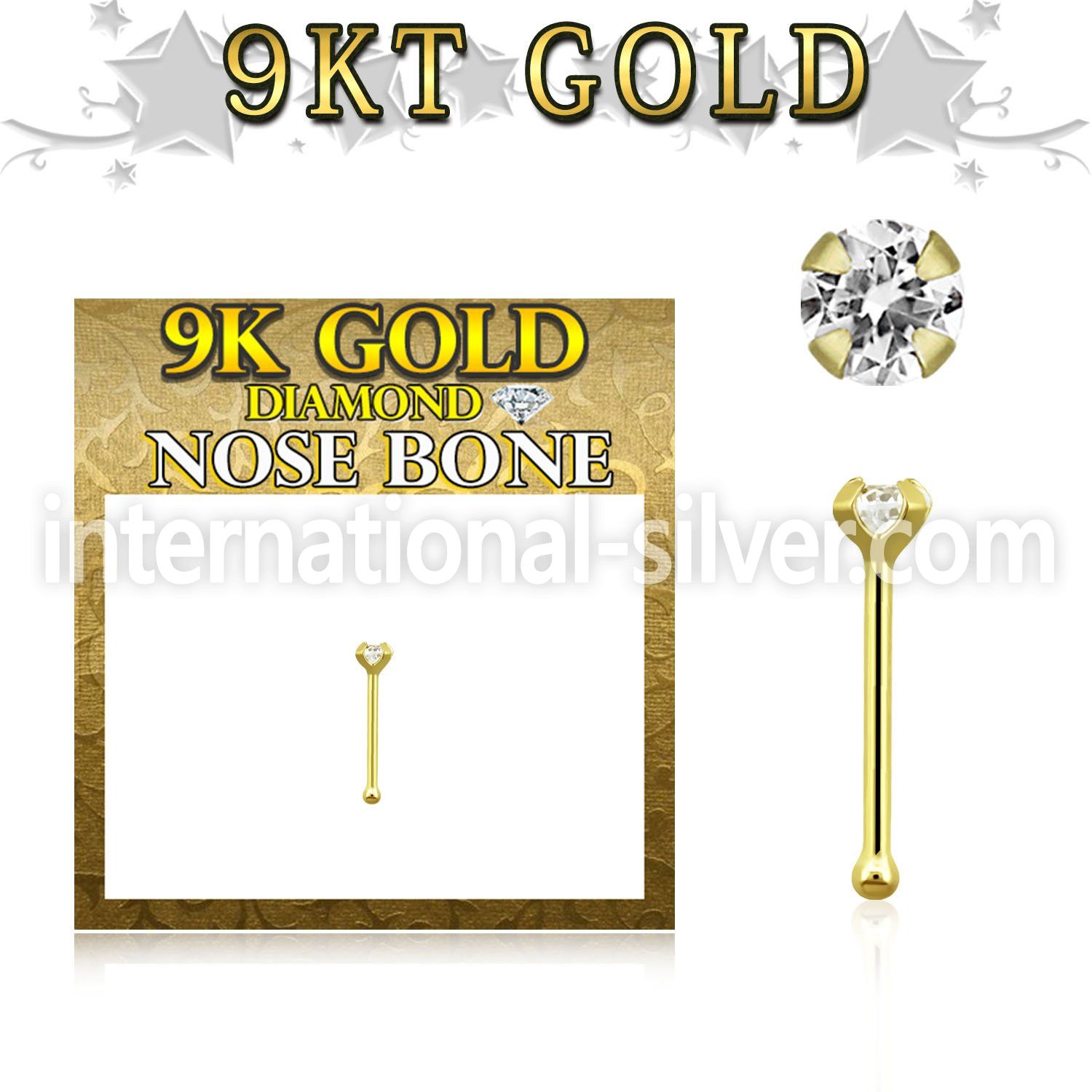 gnpdb9 nose bone gold 