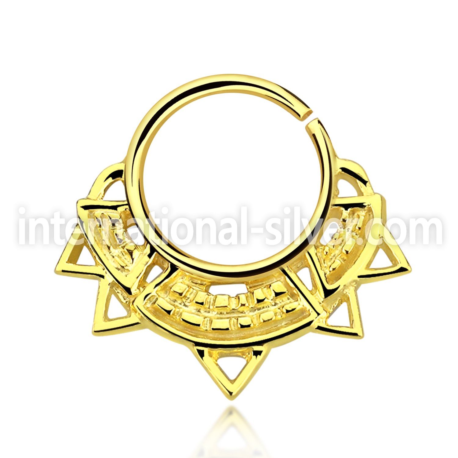 gpsepv10 seamless segment rings silver 925 septum