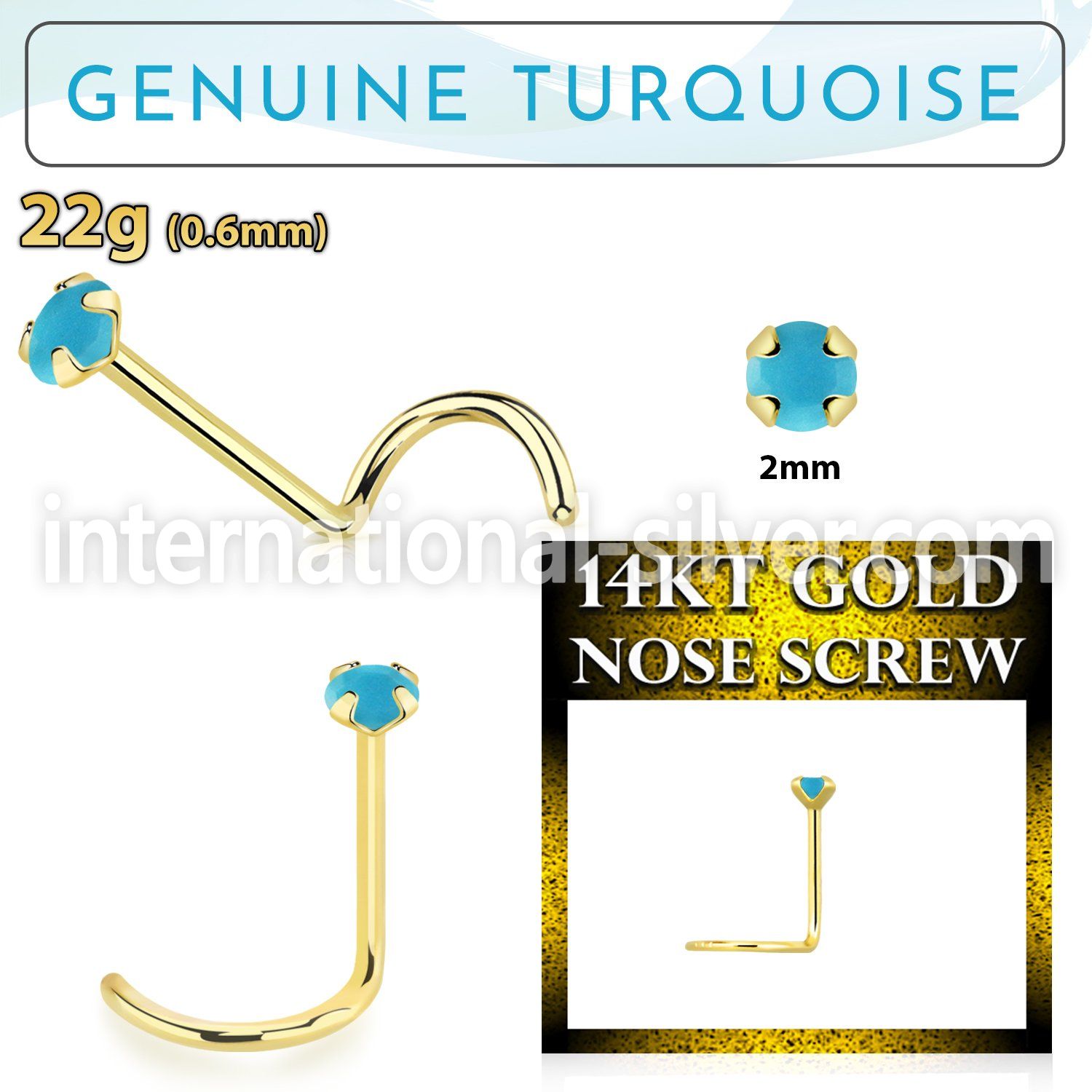 gscge7 l shape nose studs gold nose