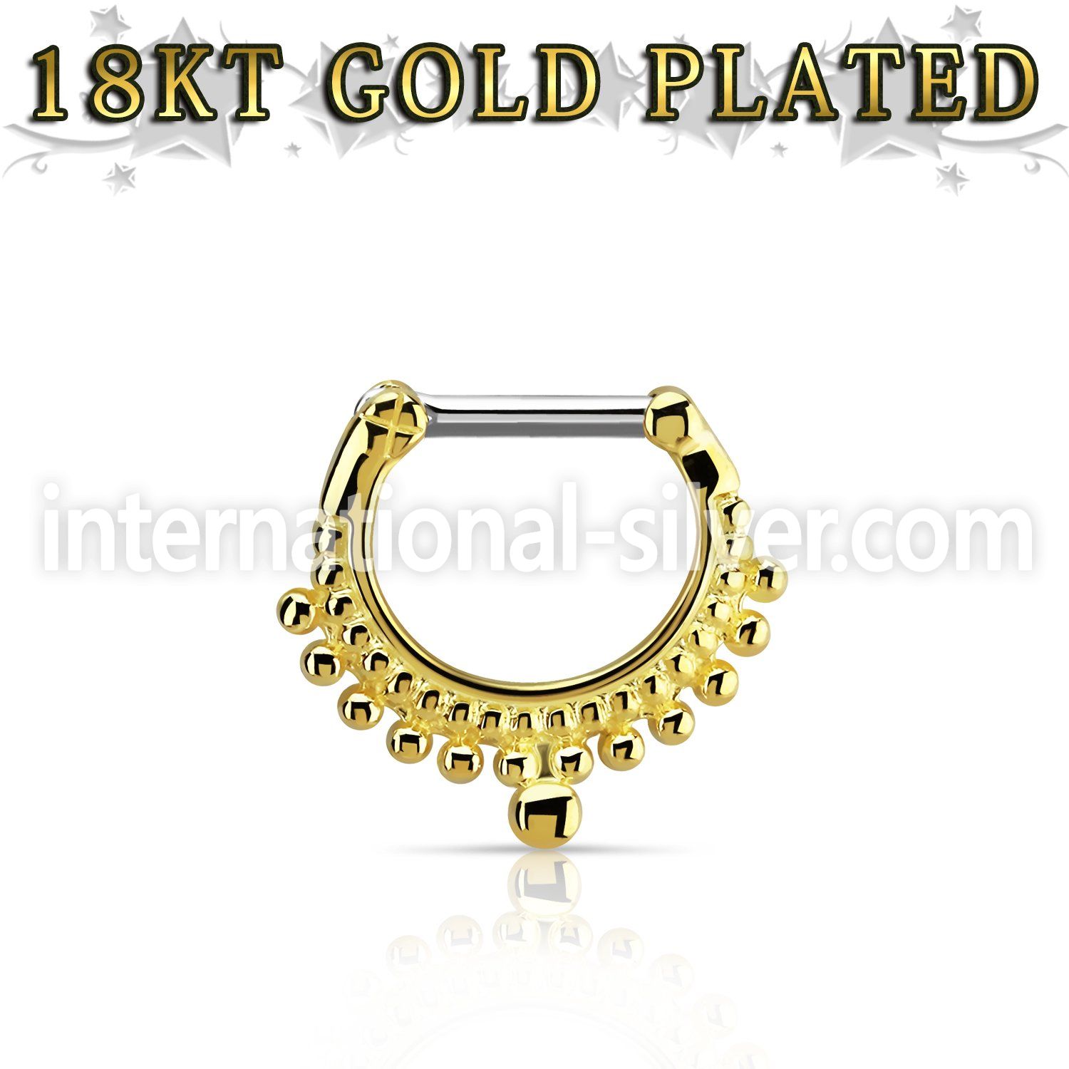 gsepm14 straight barbells silver 925 septum