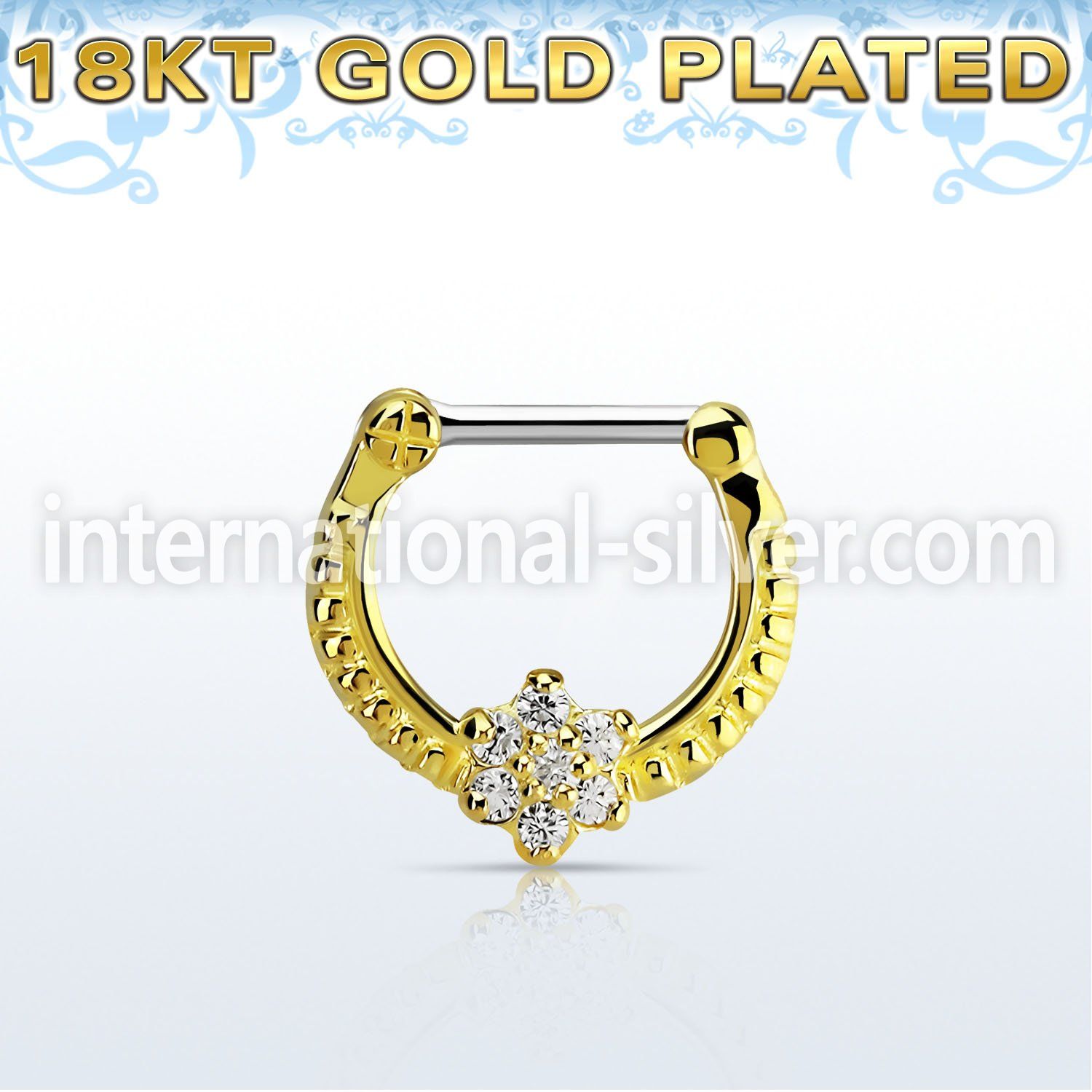 gsepr16 straight barbells silver 925 septum