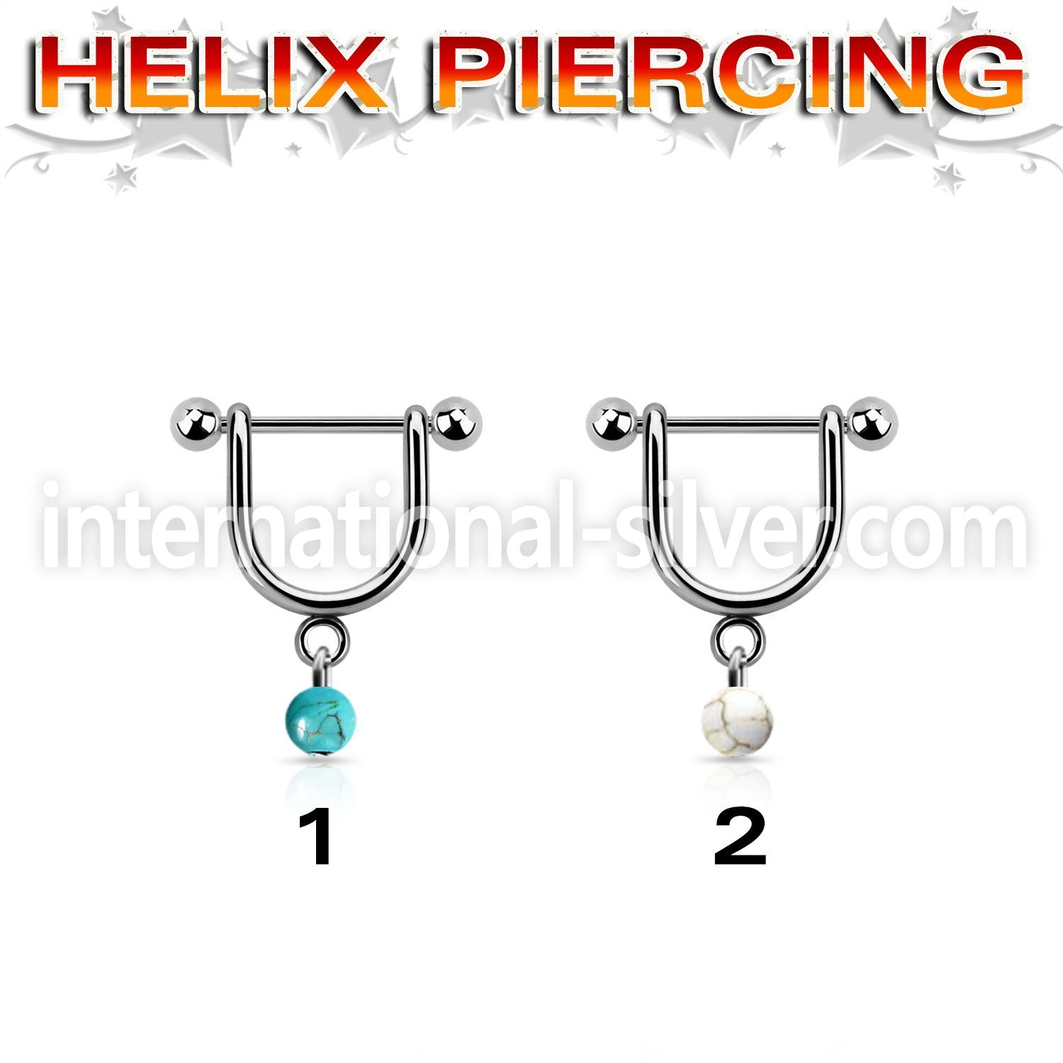 heud2 micro curved barbells surgical steel 316l helix