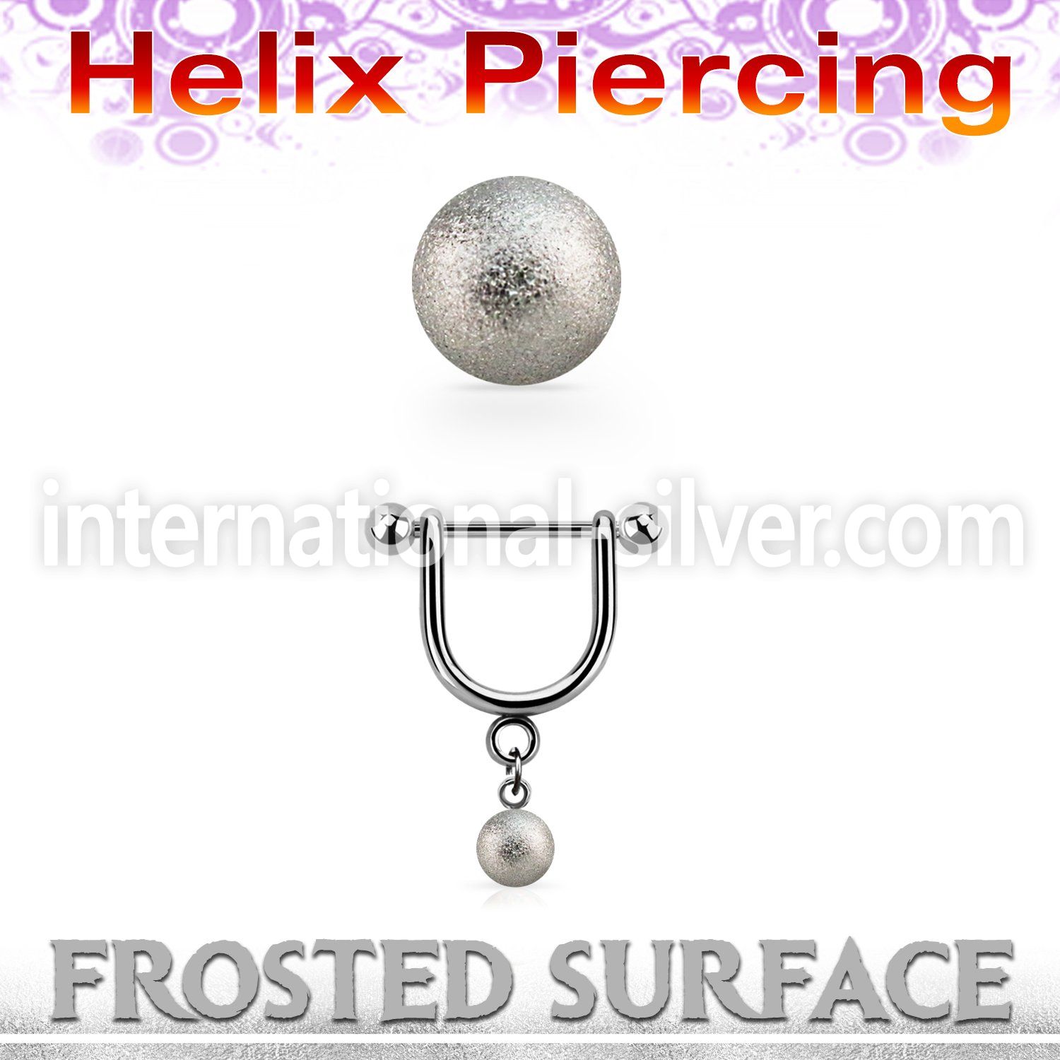 heufo4s straight barbells surgical steel 316l helix