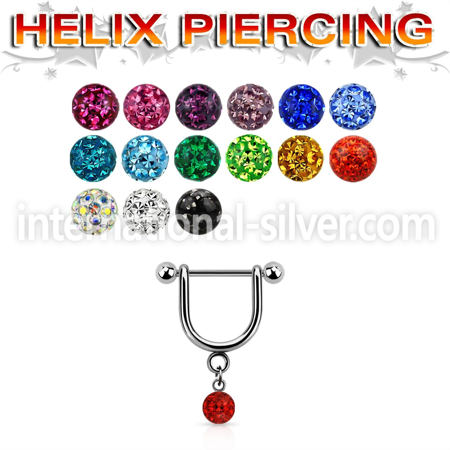 heufr4s micro curved barbells surgical steel 316l helix
