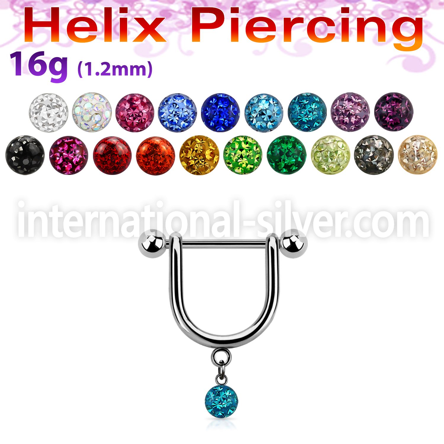 heufr4s micro curved barbells surgical steel 316l helix