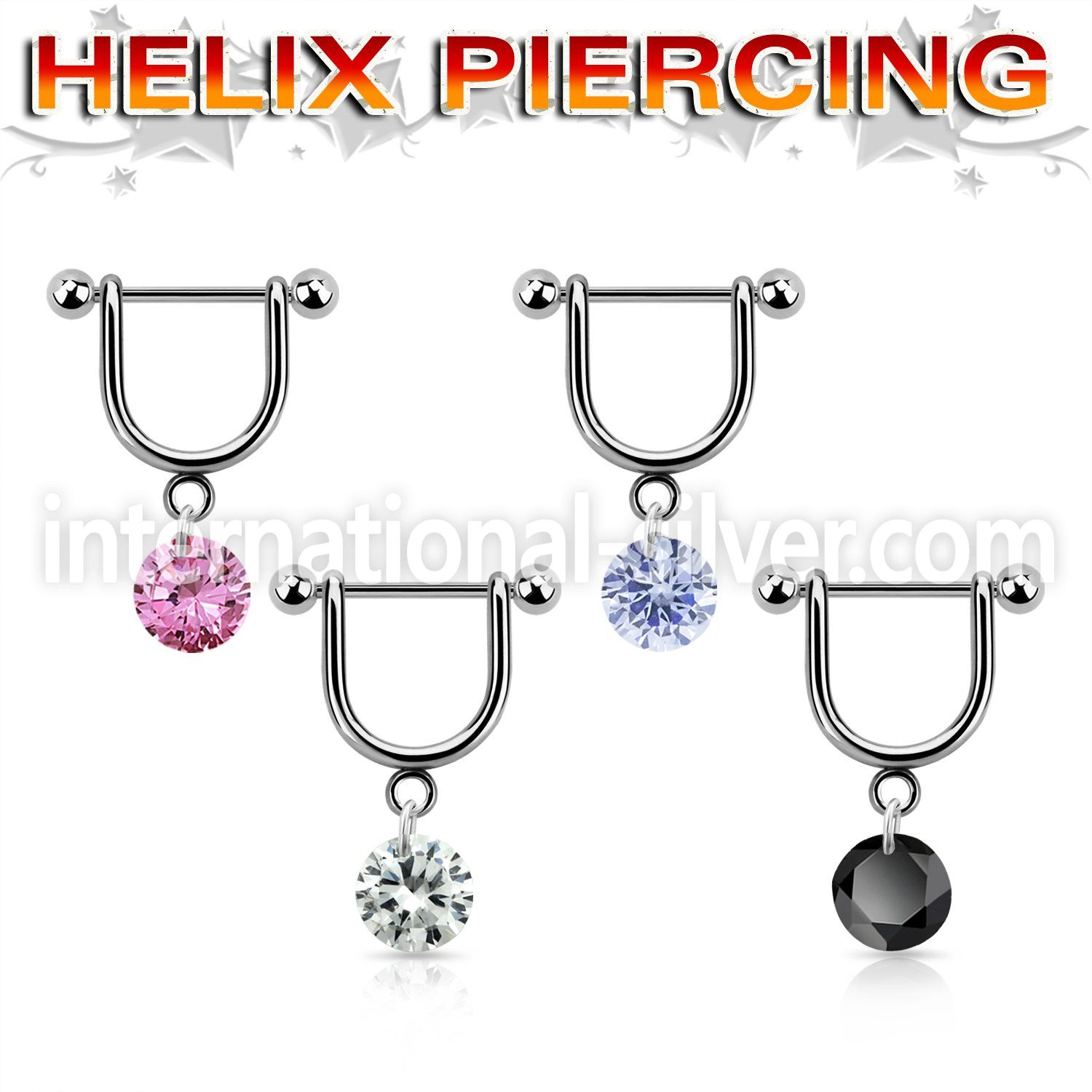 heuz10 micro curved barbells surgical steel 316l helix