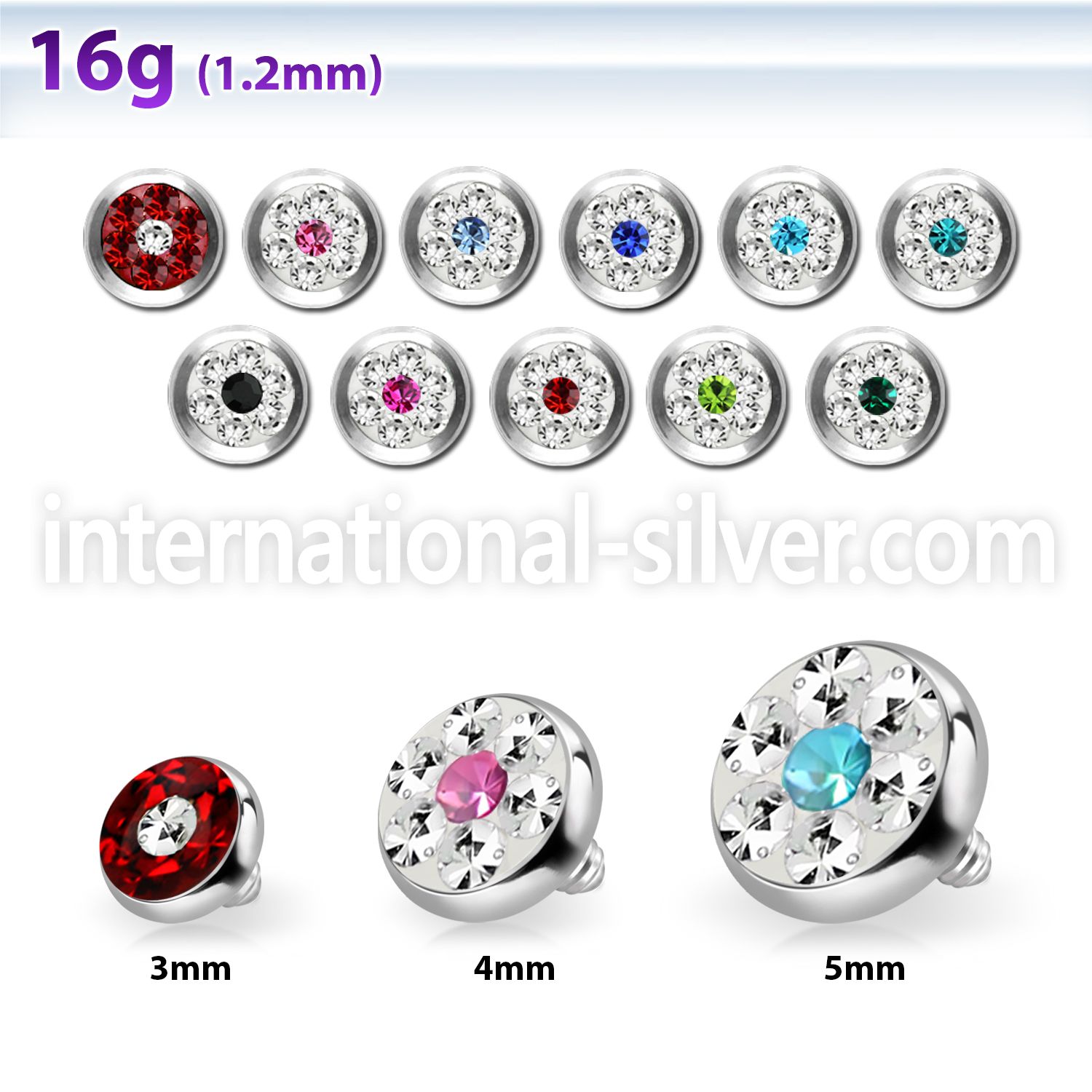 iafrb dermals surgical steel 316l surface piercings