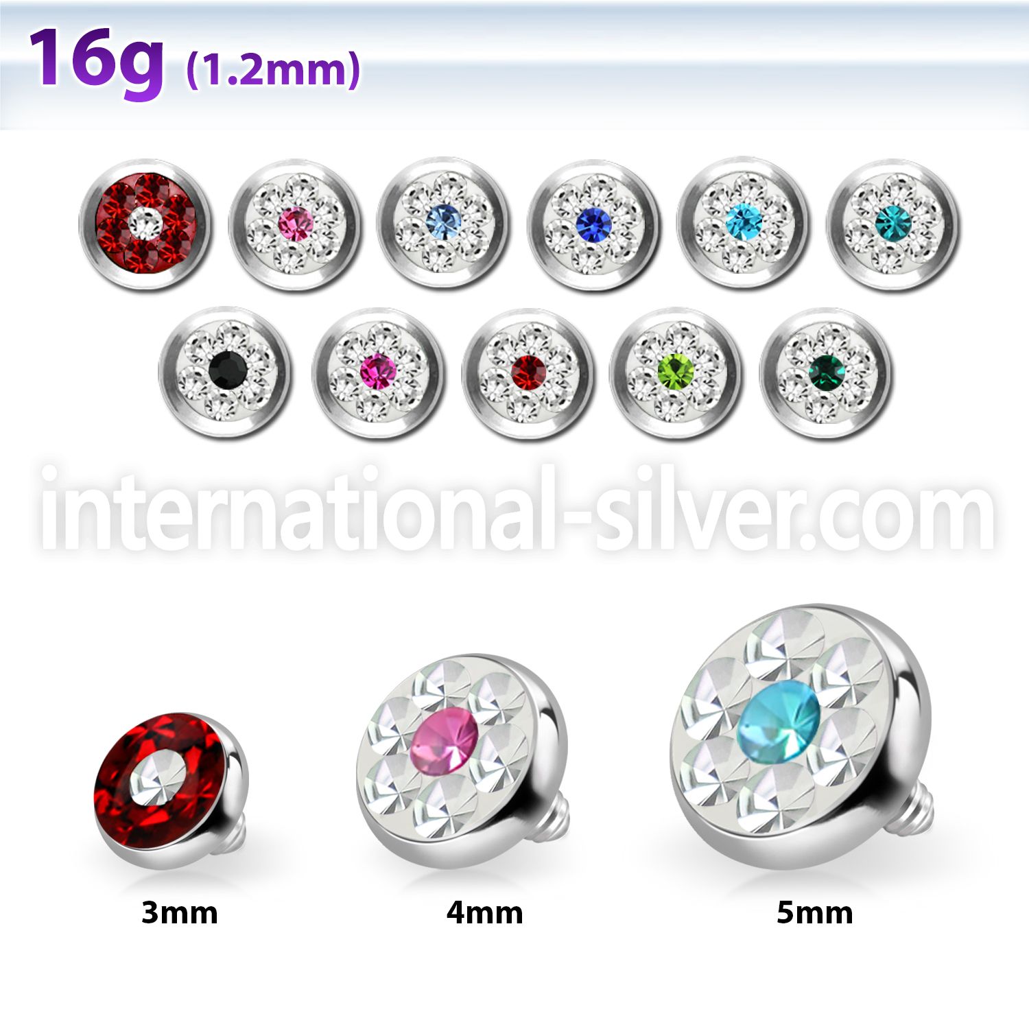 iafrb dermals surgical steel 316l surface piercings