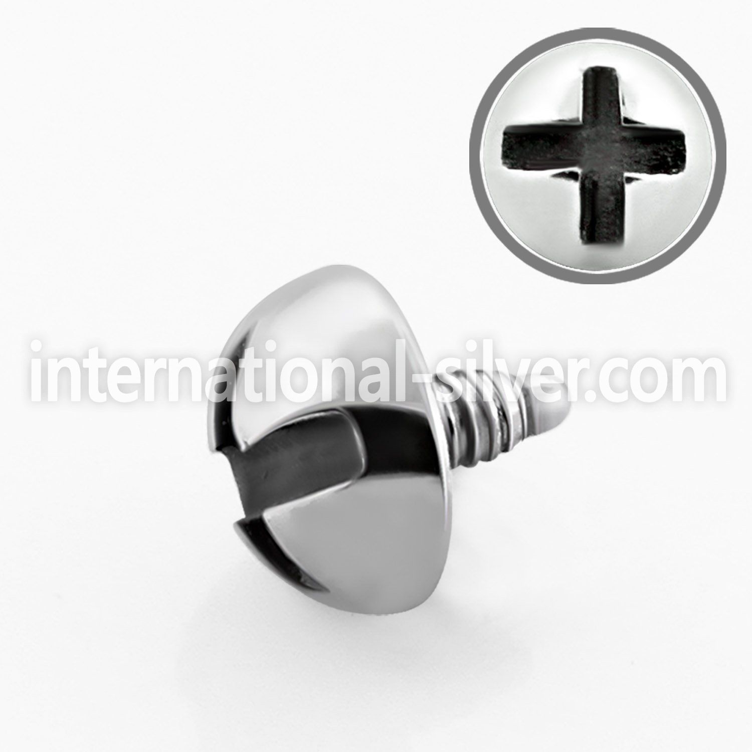 id6 dermals surgical steel 316l surface piercings