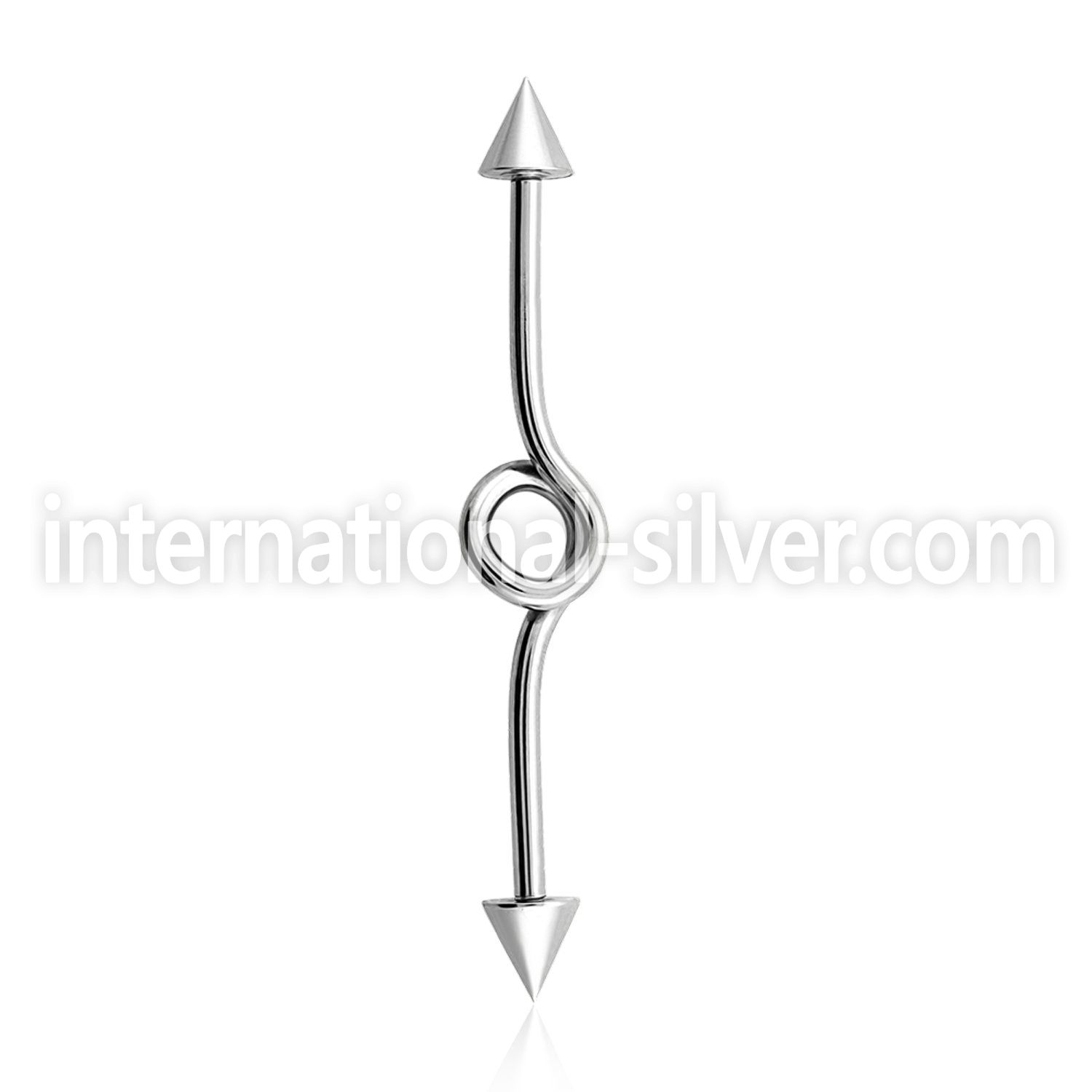 inbcn5 straight barbells surgical steel 316l 