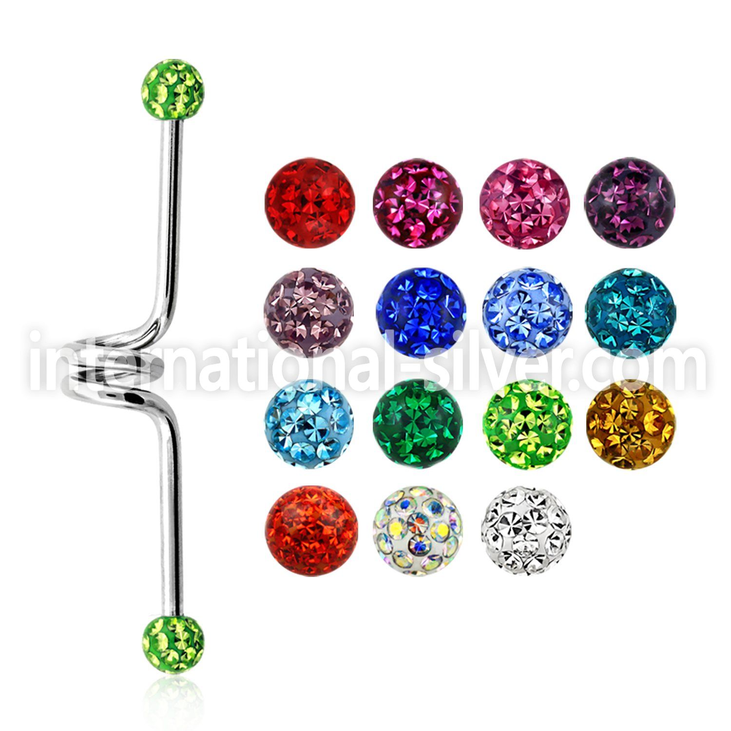 incfr5 straight barbells surgical steel 316l 