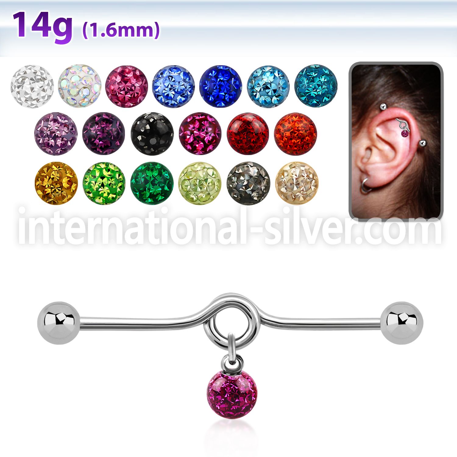 indd6 straight barbells surgical steel 316l 