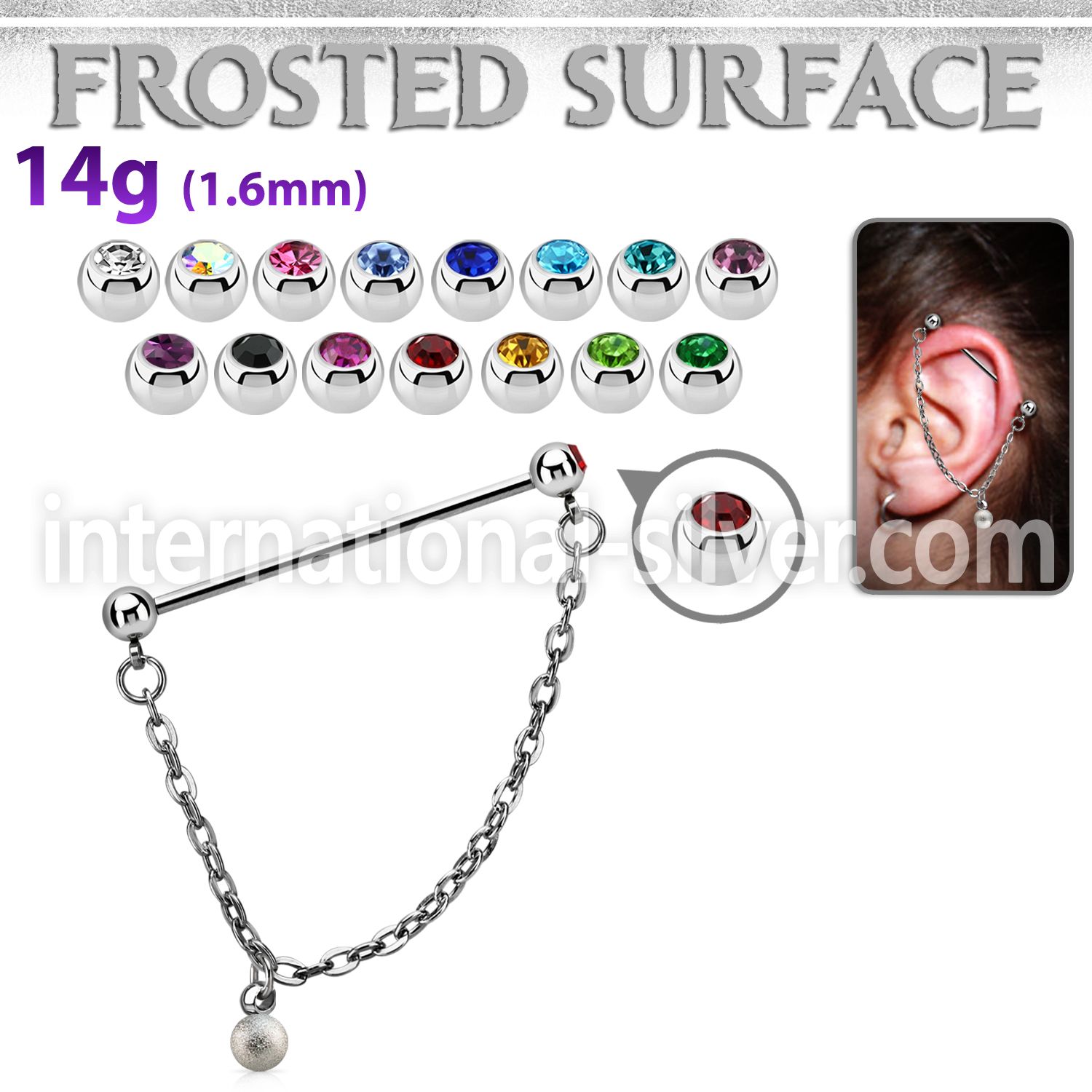 indsdfo2 straight barbells surgical steel 316l helix