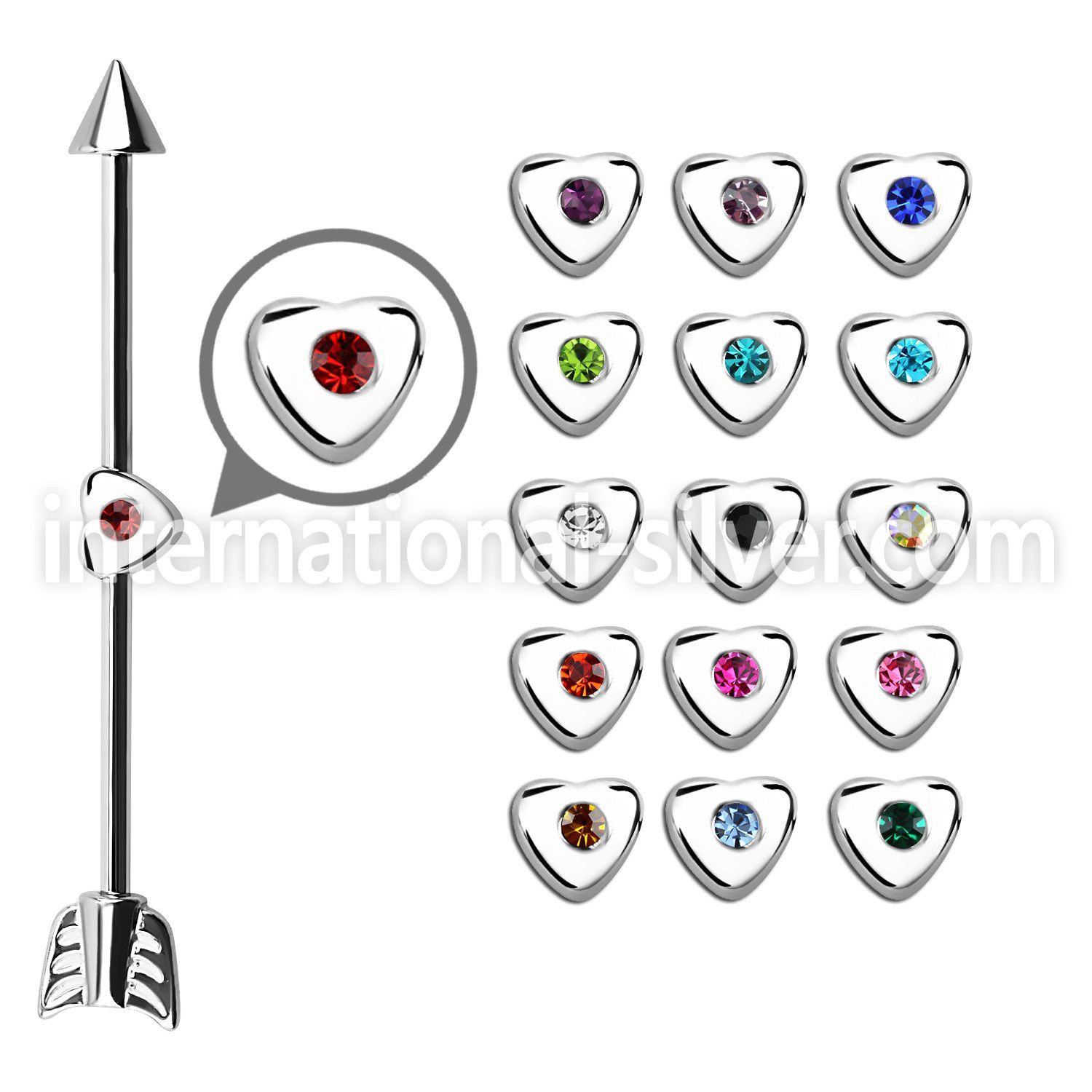 indsh22 straight barbells surgical steel 316l 