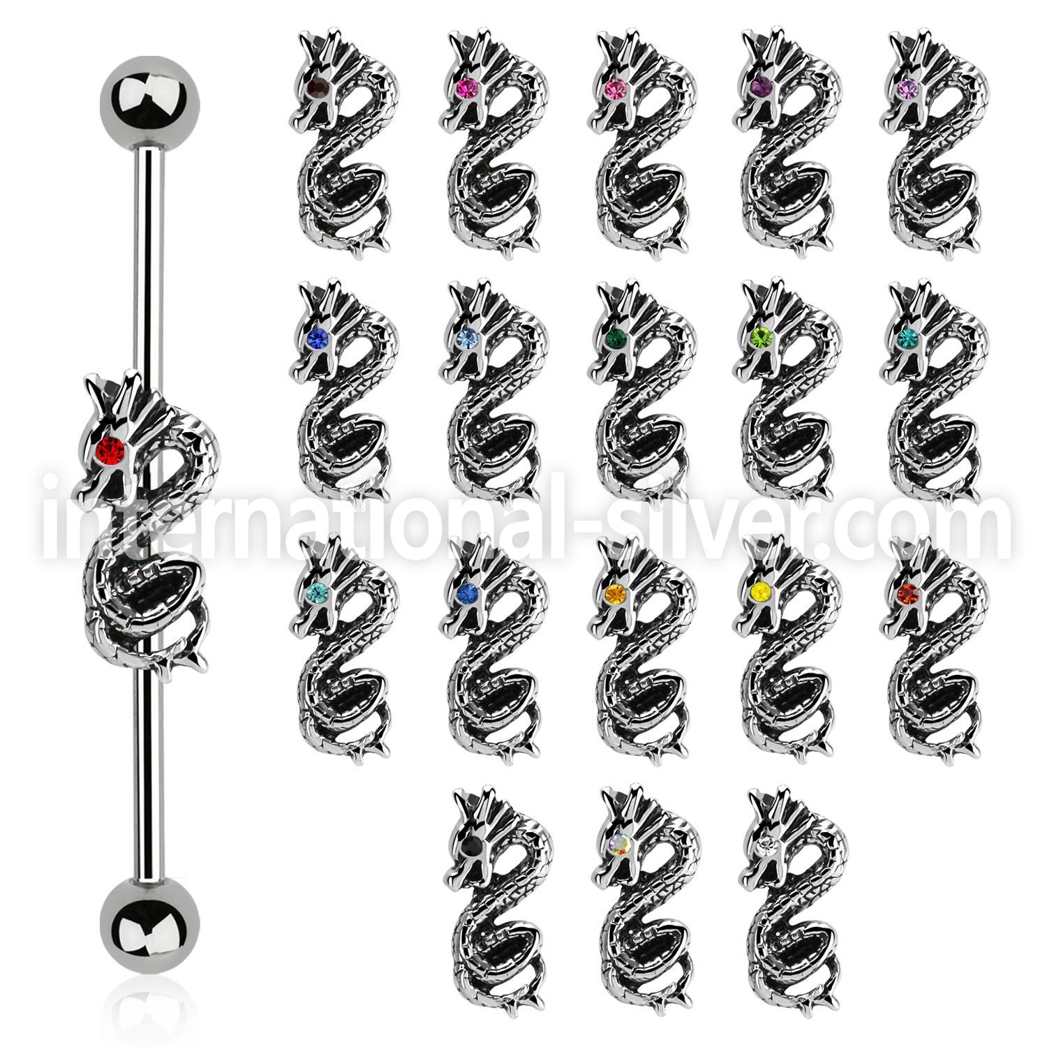 indsh35 surgical steel barbells ear othershelix piercing