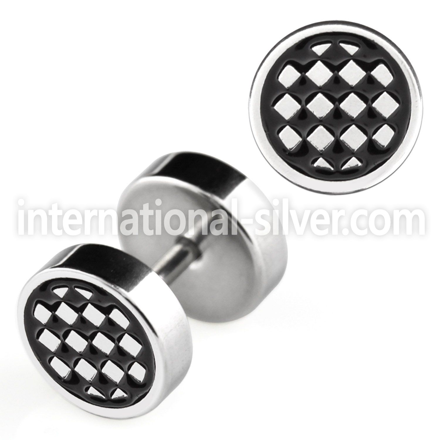 ip15 cheaters  illusion plugs and tapers surgical steel 316l ear lobe
