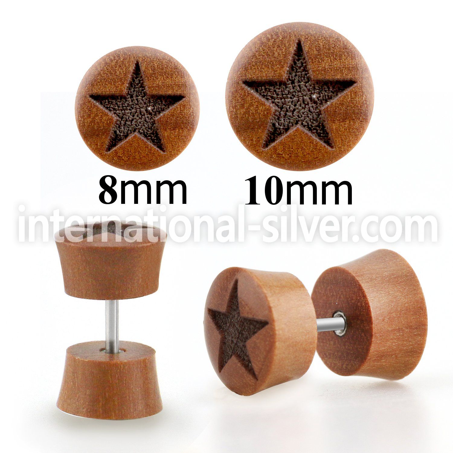 iplswf cheaters  illusion plugs and tapers organic body jewelry ear lobe