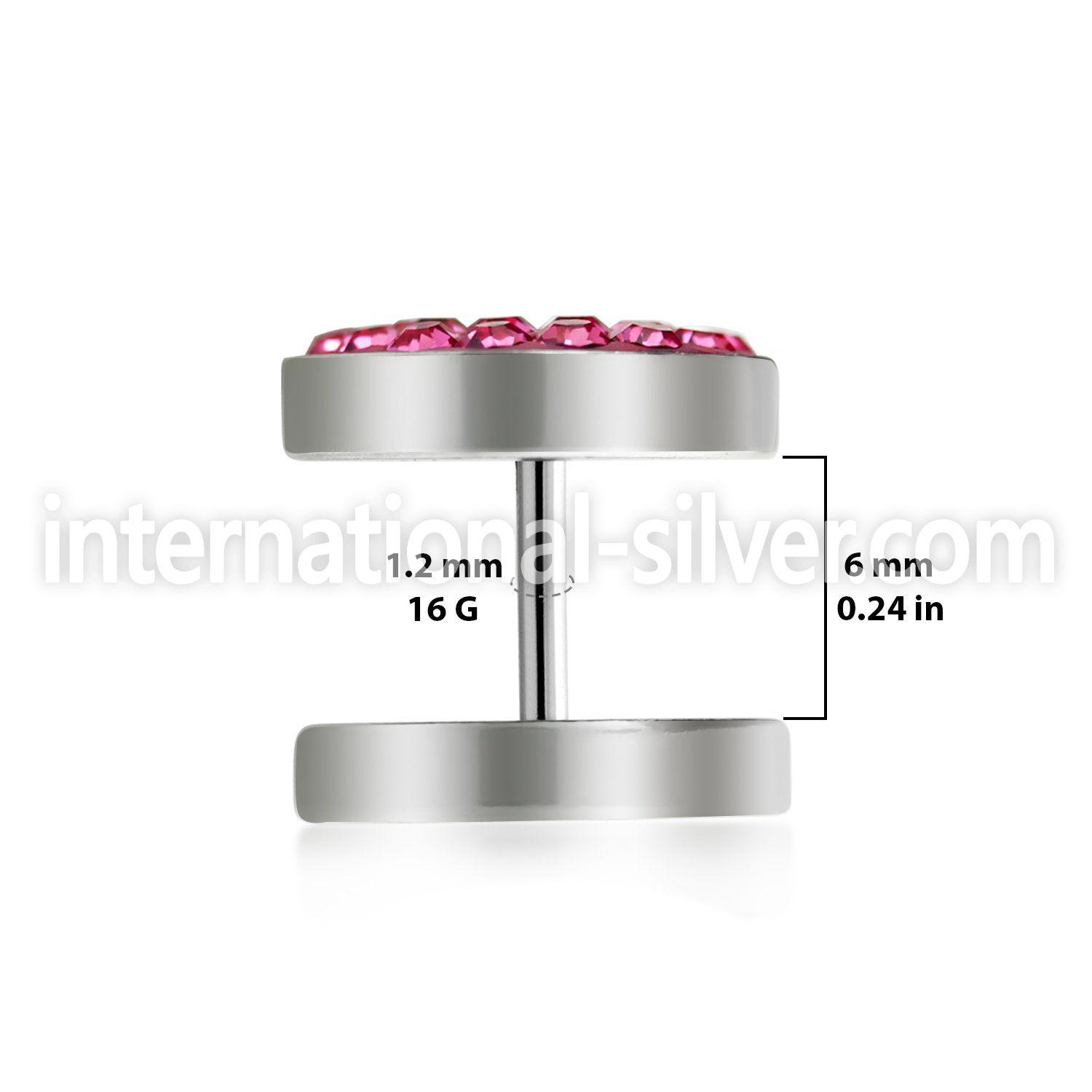 ipmc cheaters  illusion plugs and tapers surgical steel 316l belly button