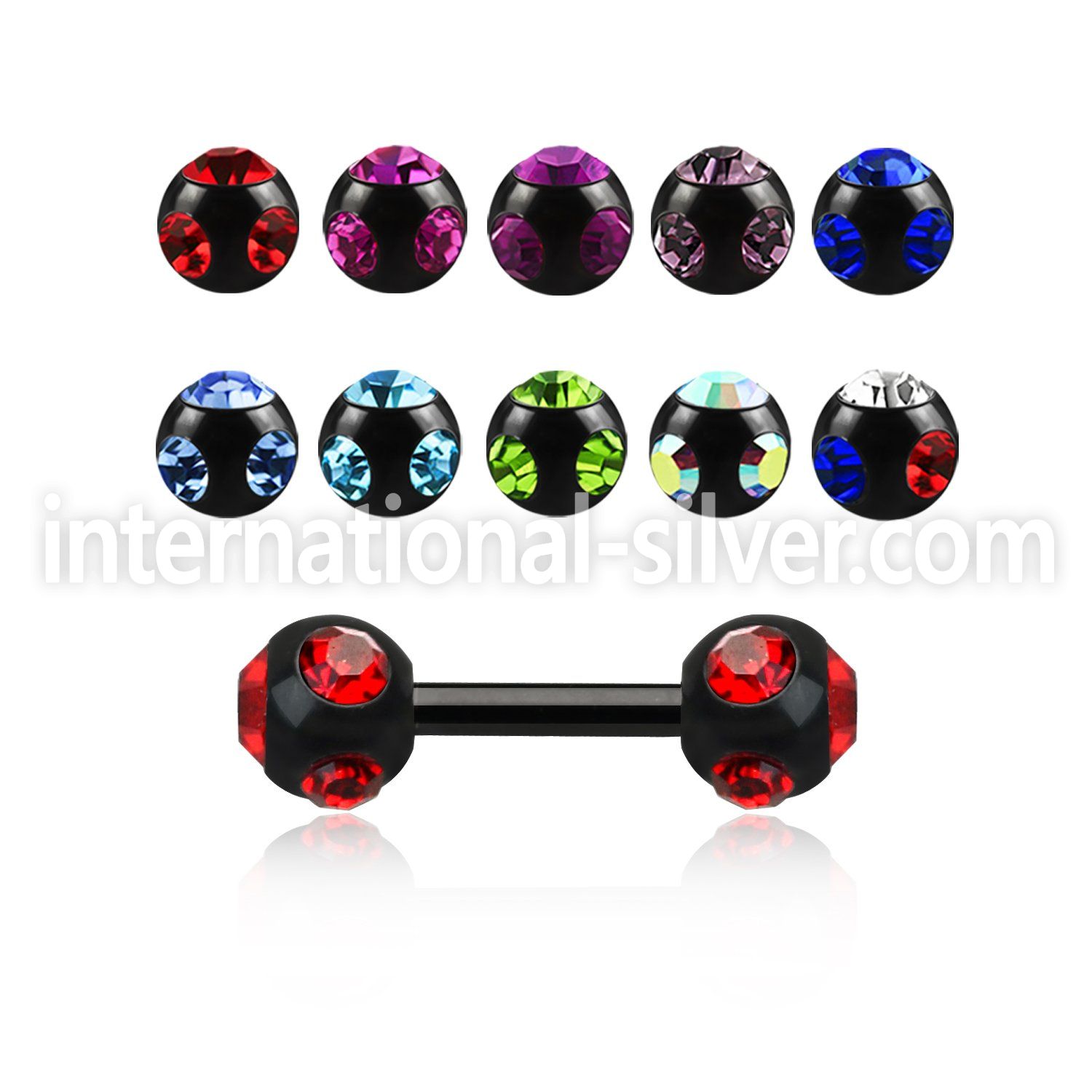 iptmjb4 cheaters  illusion plugs and tapers anodized surgical steel 316l ear lobe