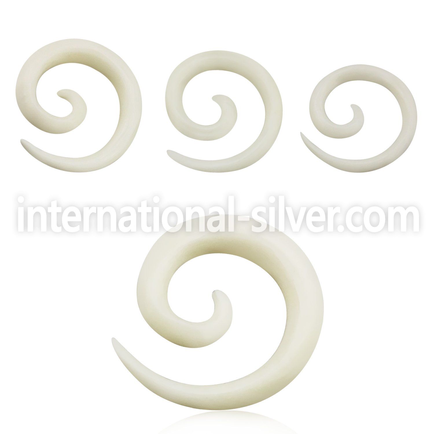 ipwh tapers organic body jewelry ear lobe