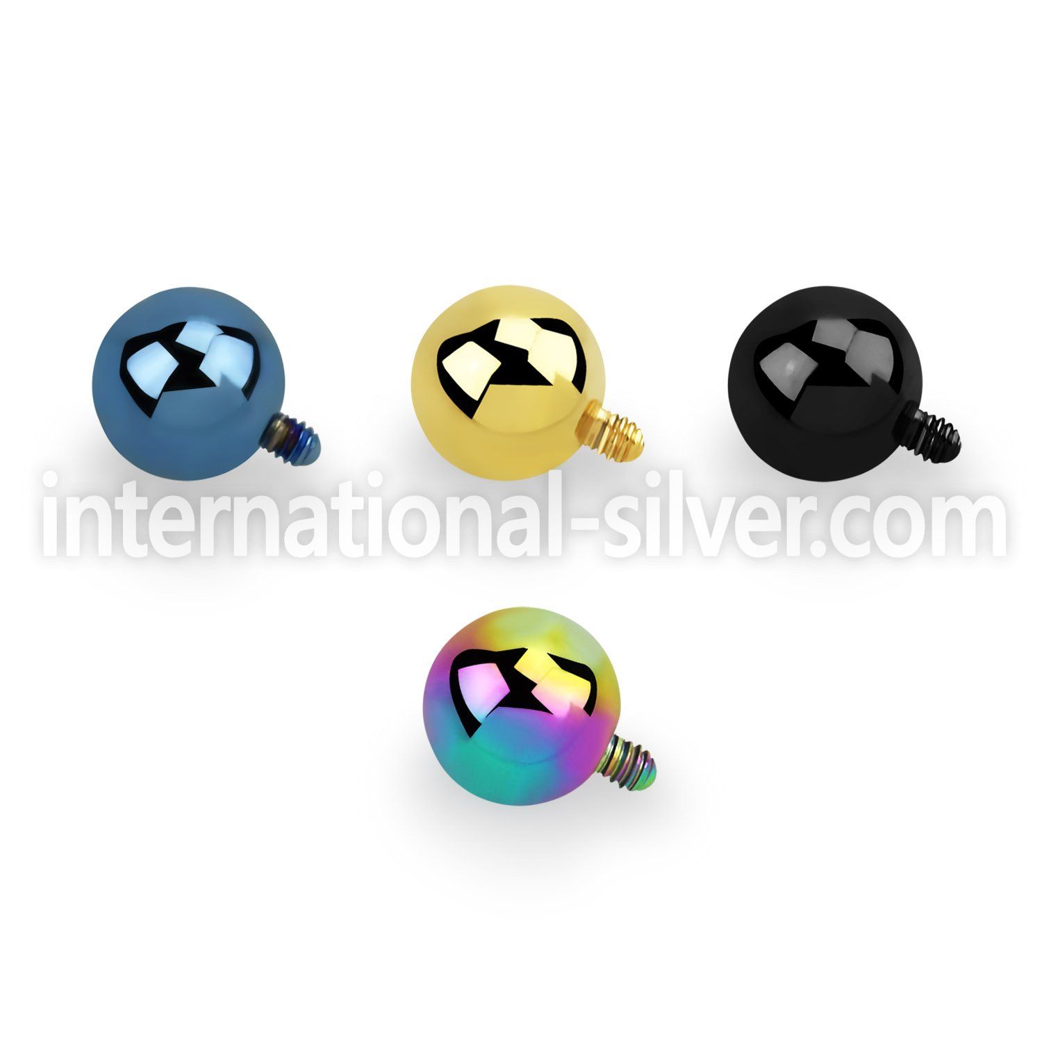 itb5 dermals anodized surgical steel 316l surface piercings